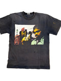 Cypress Hill Distressed Doob Finger Photo Top Heavy Black T-Shirt XL