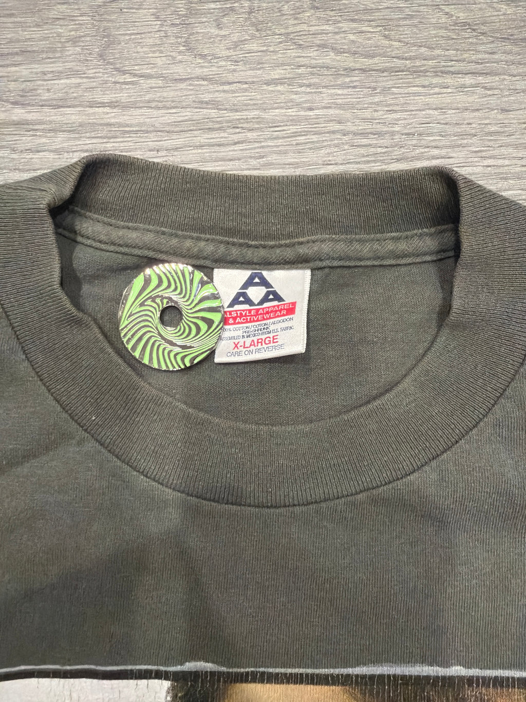 90s Morrissey Oye Esteban Tour Brown/Green T-Shirt Smiths XL