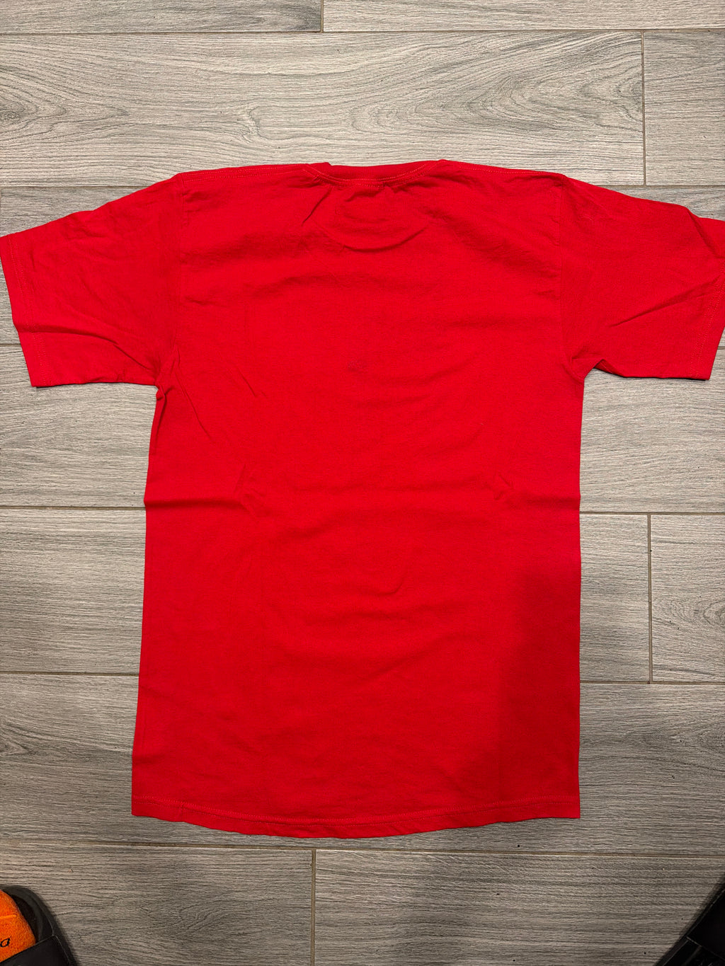 00s Shorty's Anthony Mosley Skate Bling Logo Red T-Shirt Large