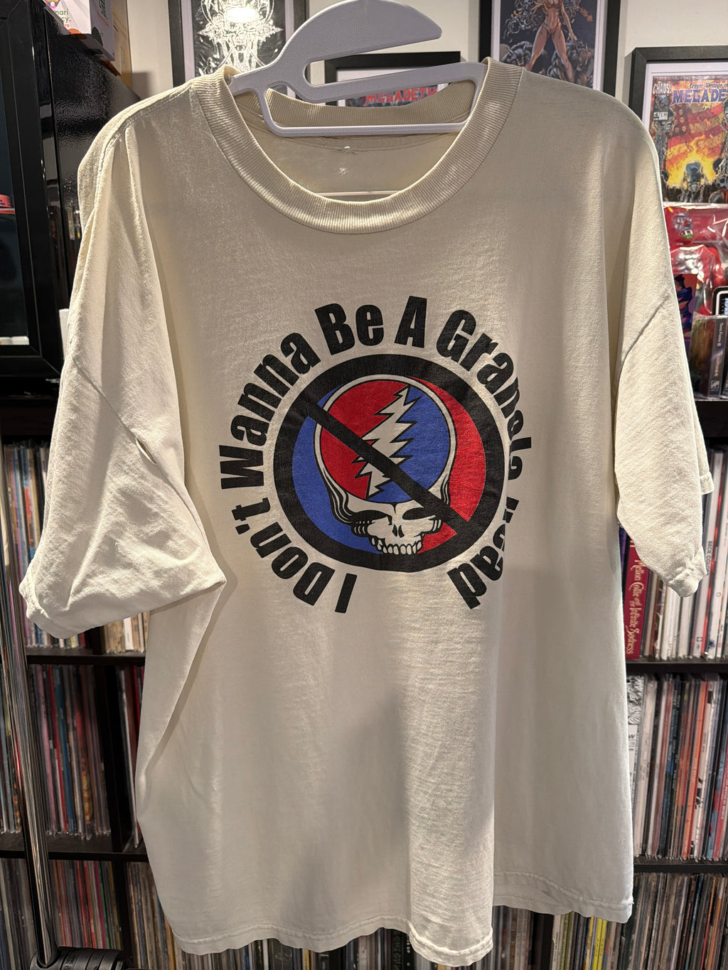 90s I Don't Want To Be A Granola Head The Queers Punk Band White T Shirt XL