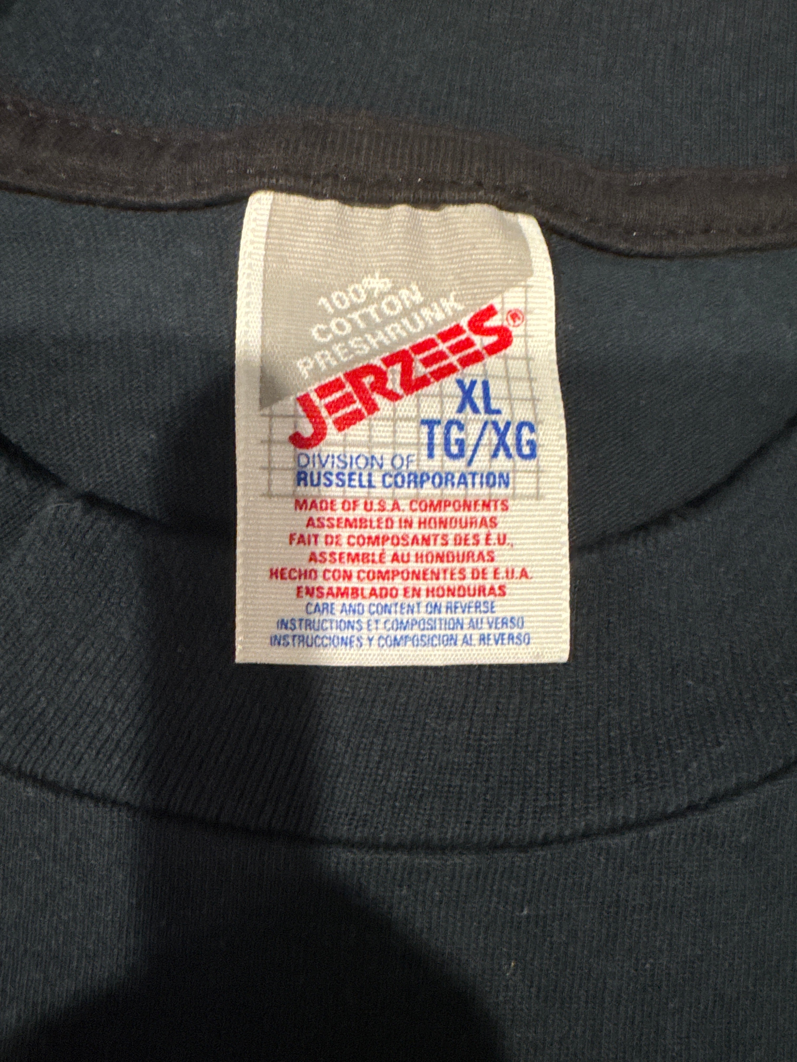 Gang Related Film Promo 2Pac Death Row Records Schwarzes T-Shirt XL