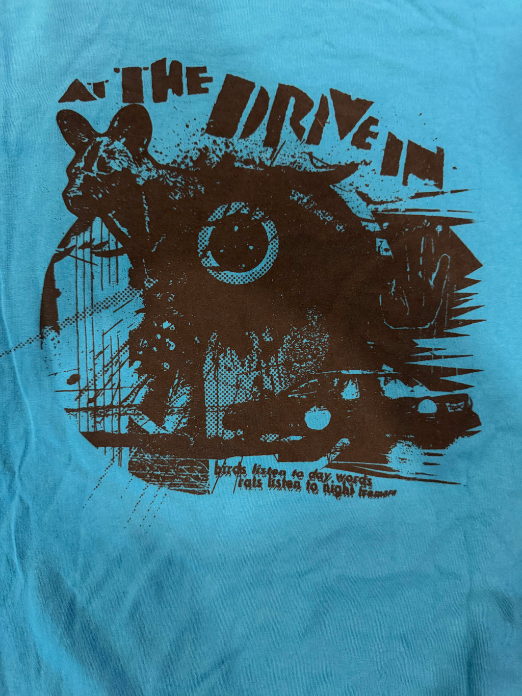 At the Drive In Album Release Shirt Blue