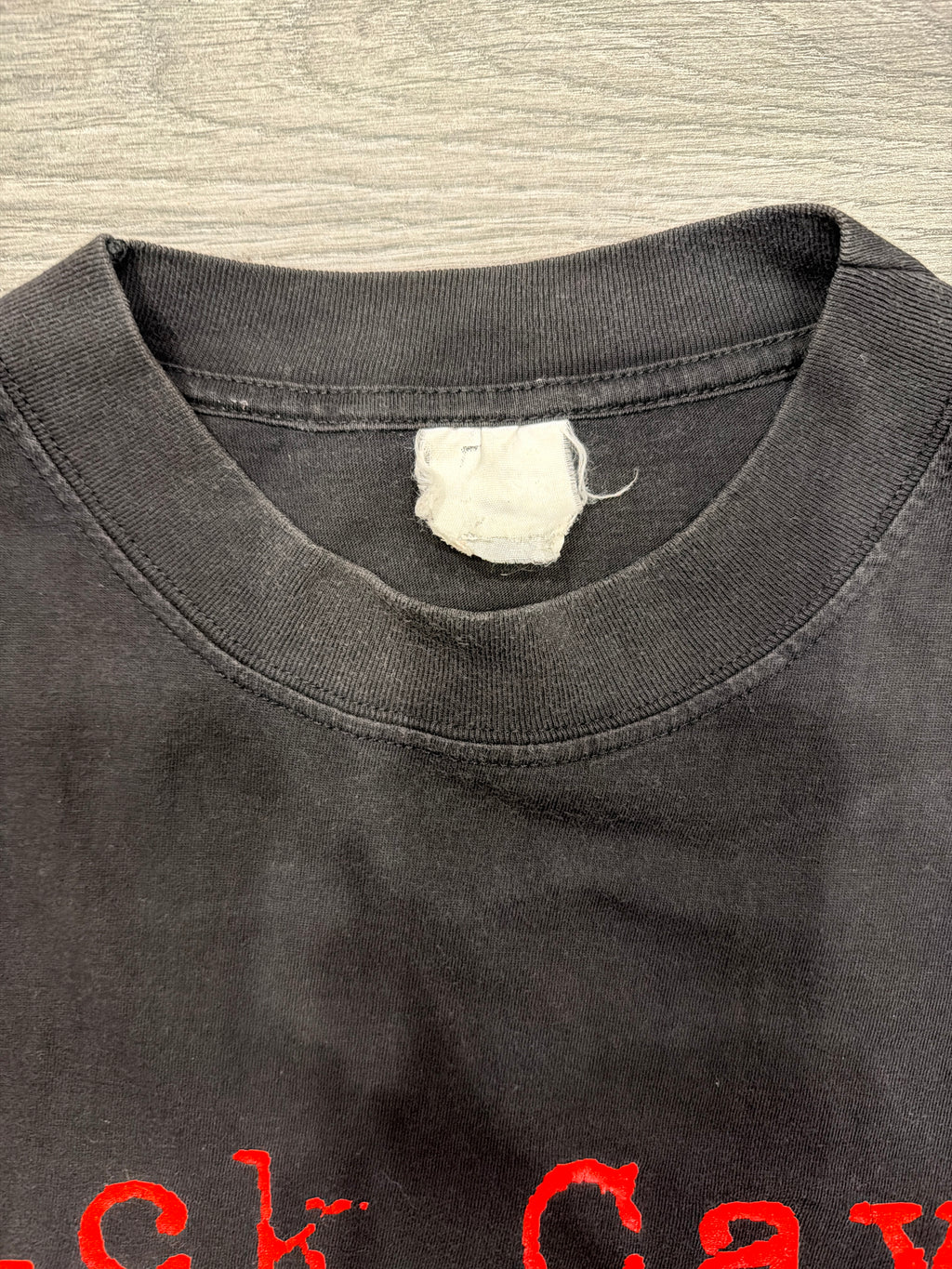 1994 Nick Cave and the Bad Seeds Tour Black T-Shirt XL