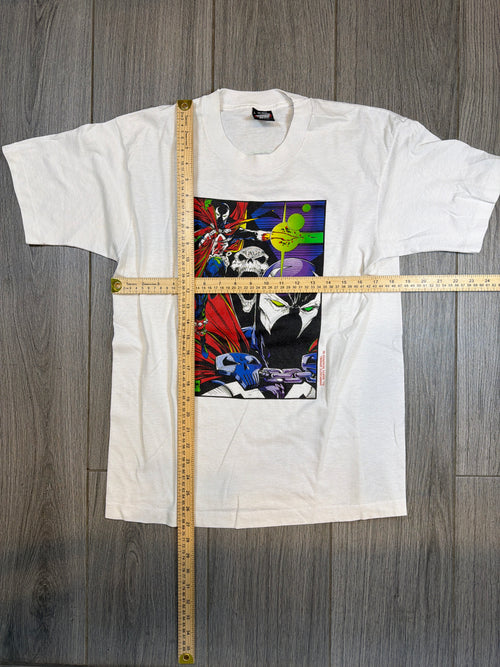 1992 Spawn Comic Todd McFarland Screen Stars White T-Shirt M/L