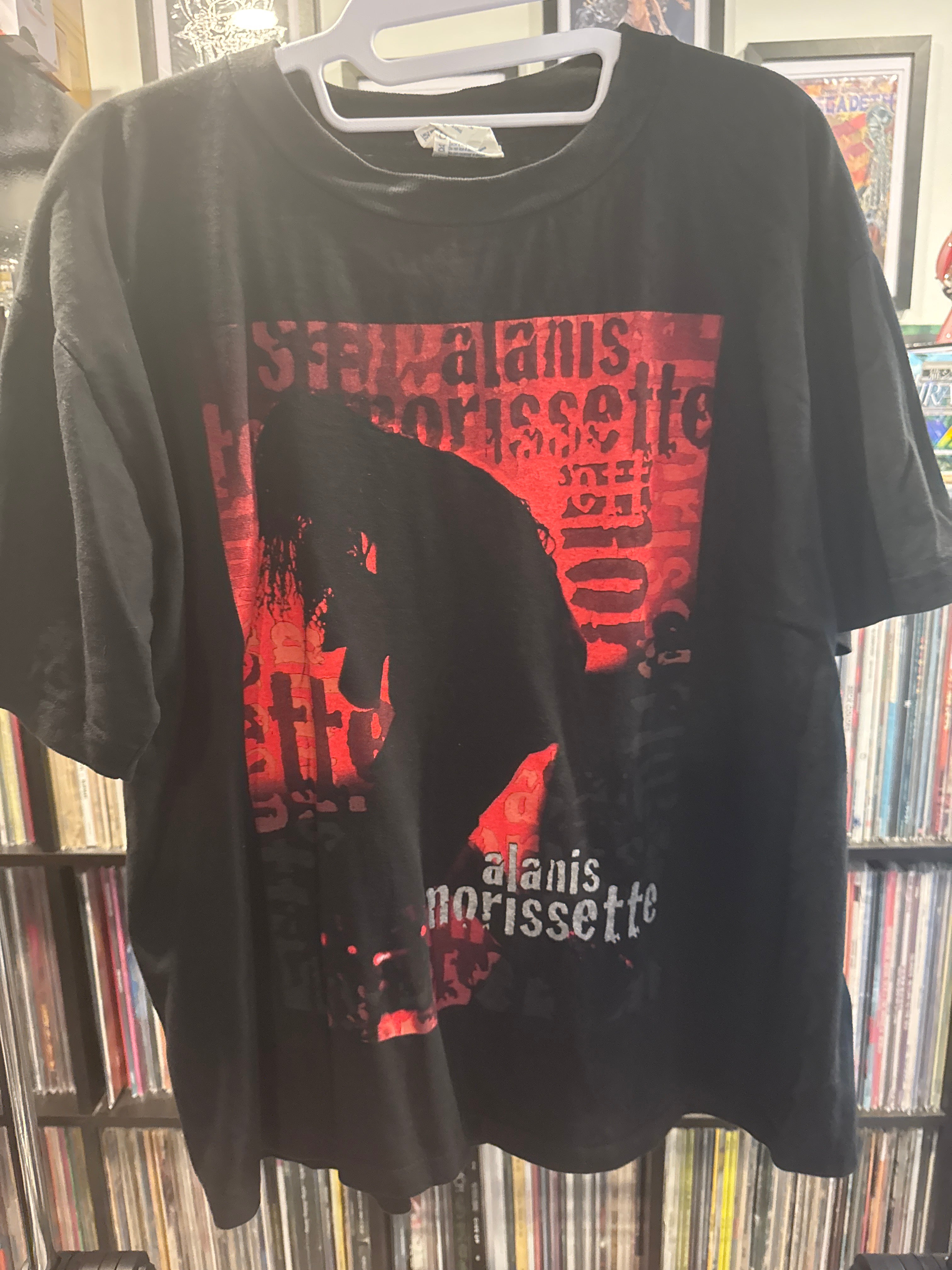 1995 Alanis Morissette Jagged Little Pill Tour Winterland L Black