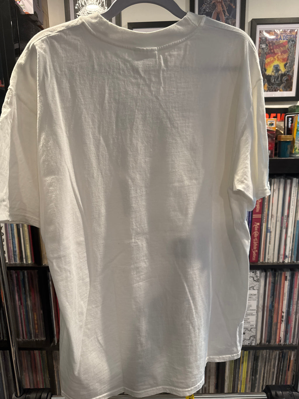 90s Elvis I’m Dead Comedy Shirt L Hanes Beefy White