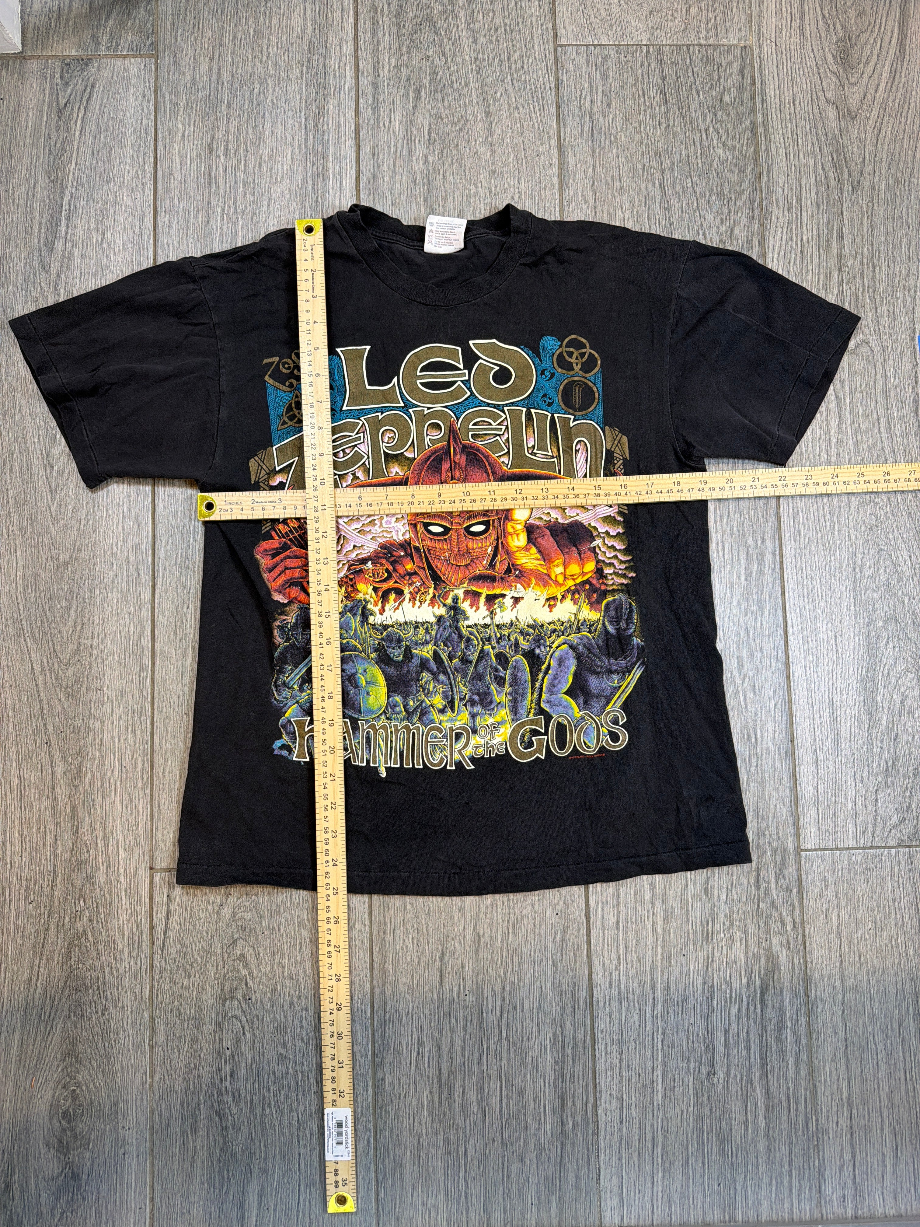 80s/90s Led Zeppelin 'We Are Your Overlords' T-Shirt Tagged Large
