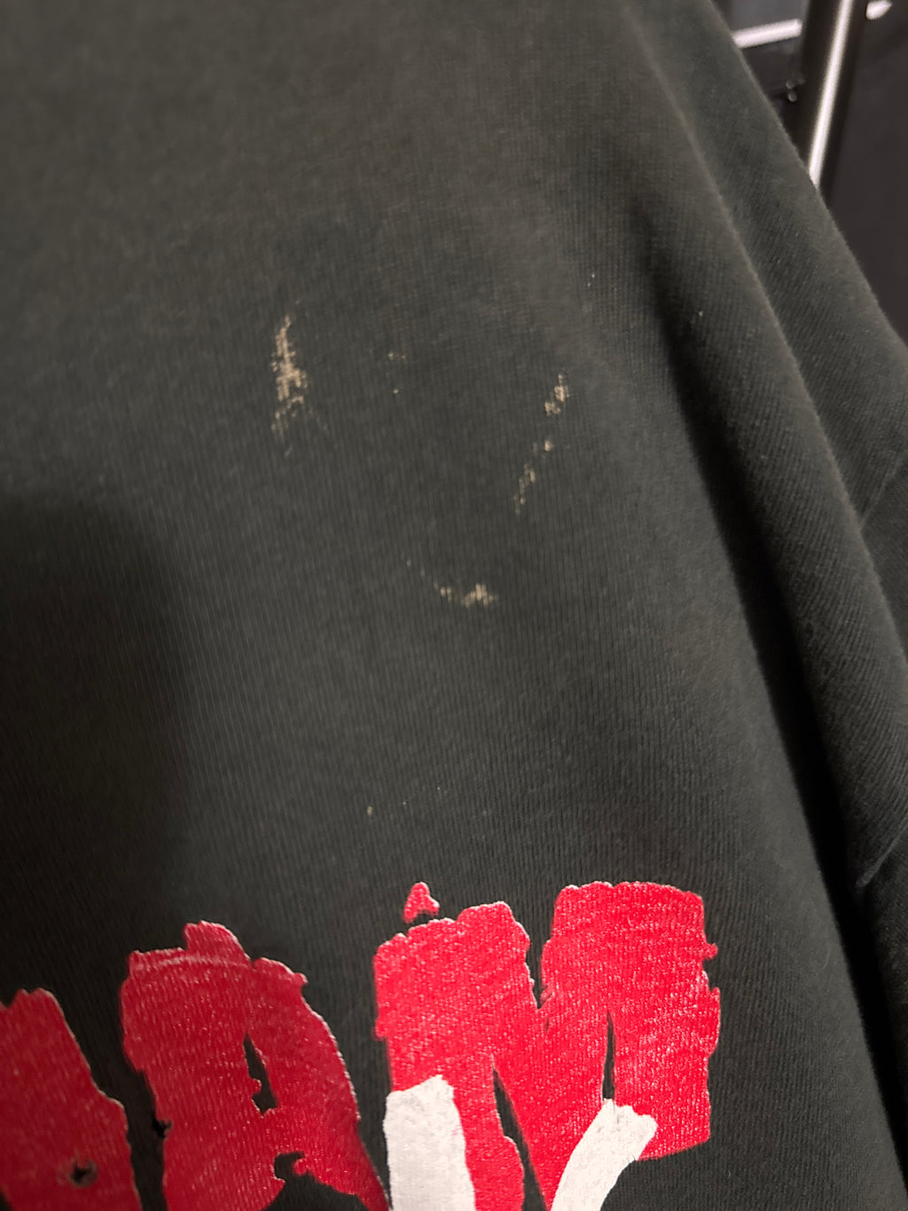 1993 Pearl Jam Alive Stick Double Sided FotL Vintage Black T-Shirt XL