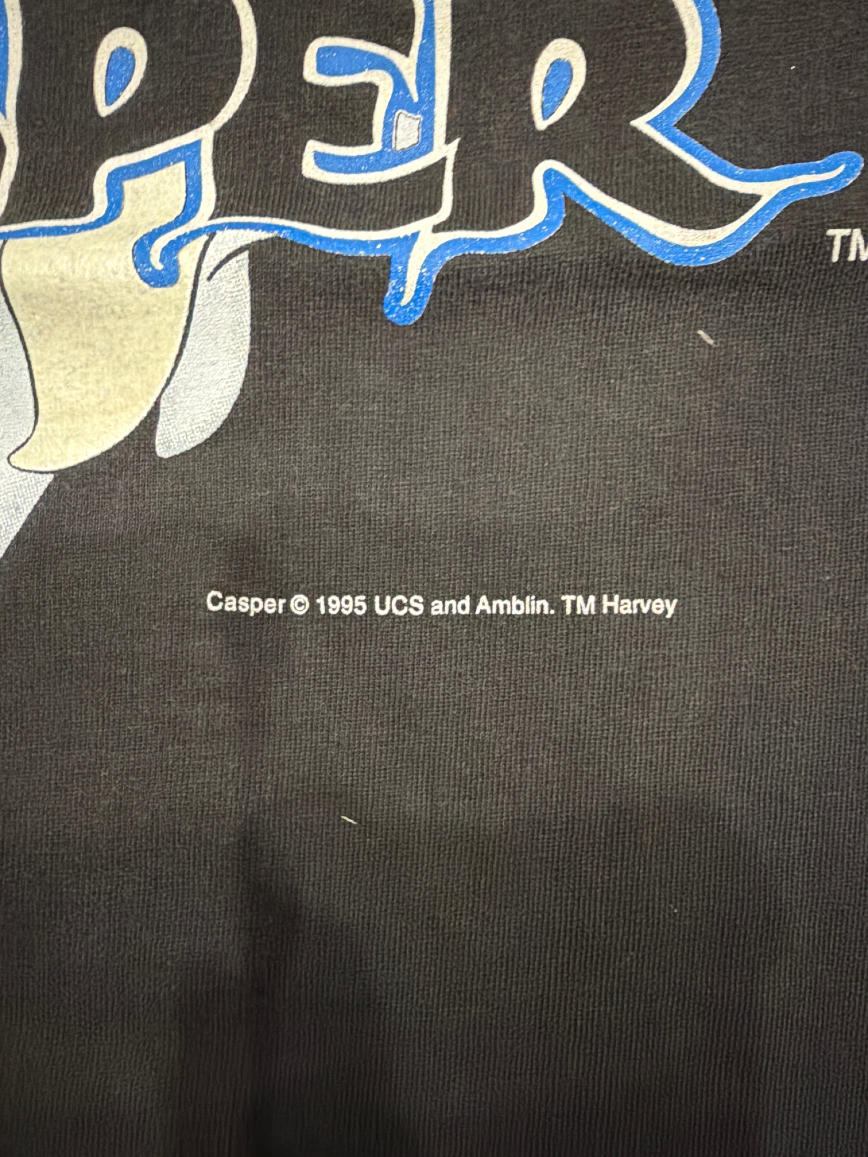1995 Casper and Uncles Glow In The Dark Large Single Stitch T-Shirt