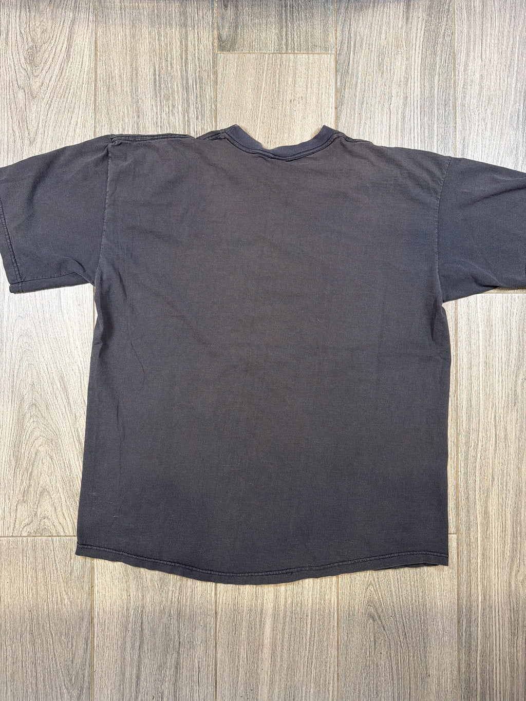 New York Buffalo Sabres NHL Hockey Faded Vintage Black T-Shirt XL