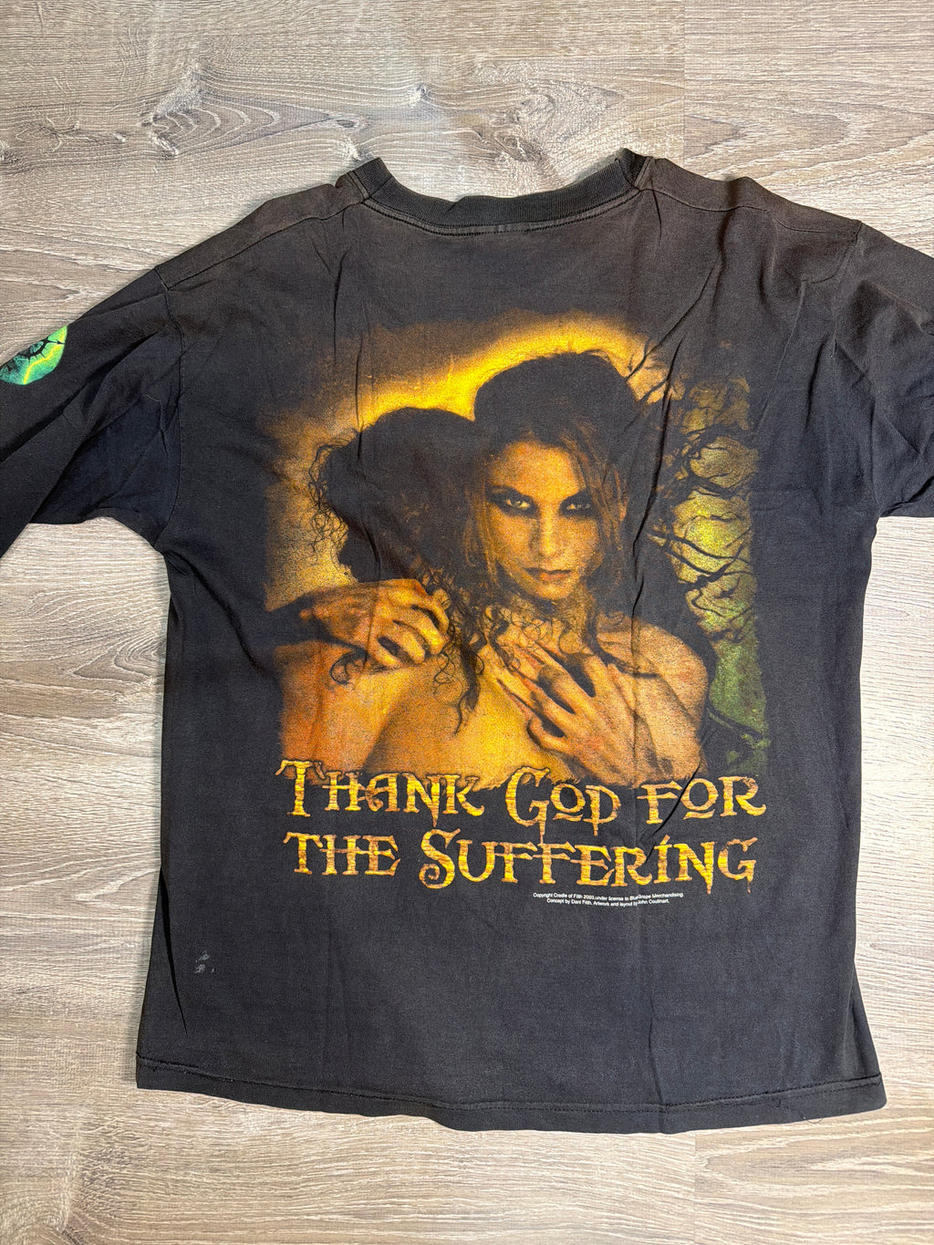 Cradle of Filth Damnation and a Day 2003 Longsleeve Black T-Shirt XL