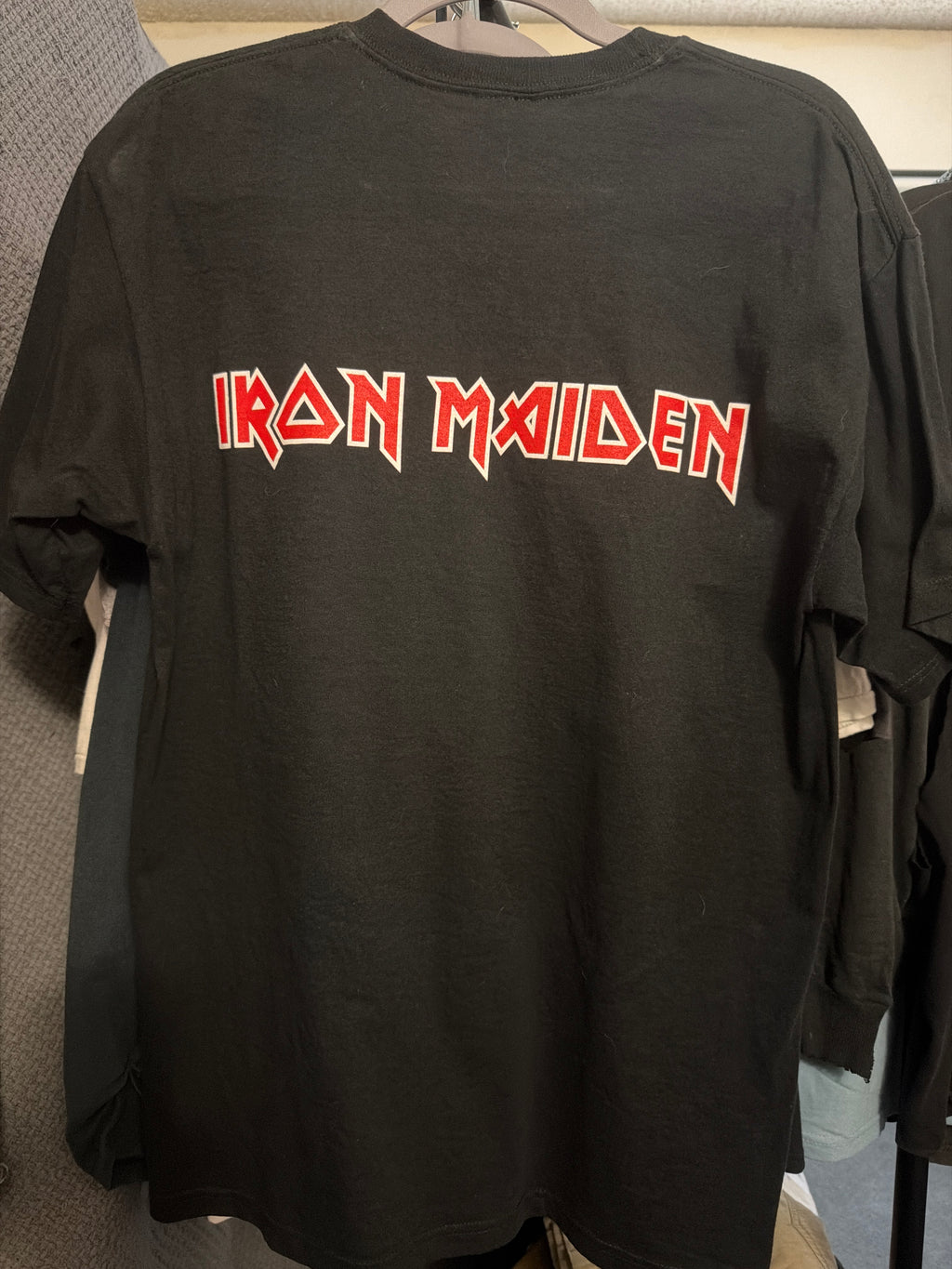 2005 Iron Maiden No Prayer For The Dying Double Sided Hanes M T Shirt