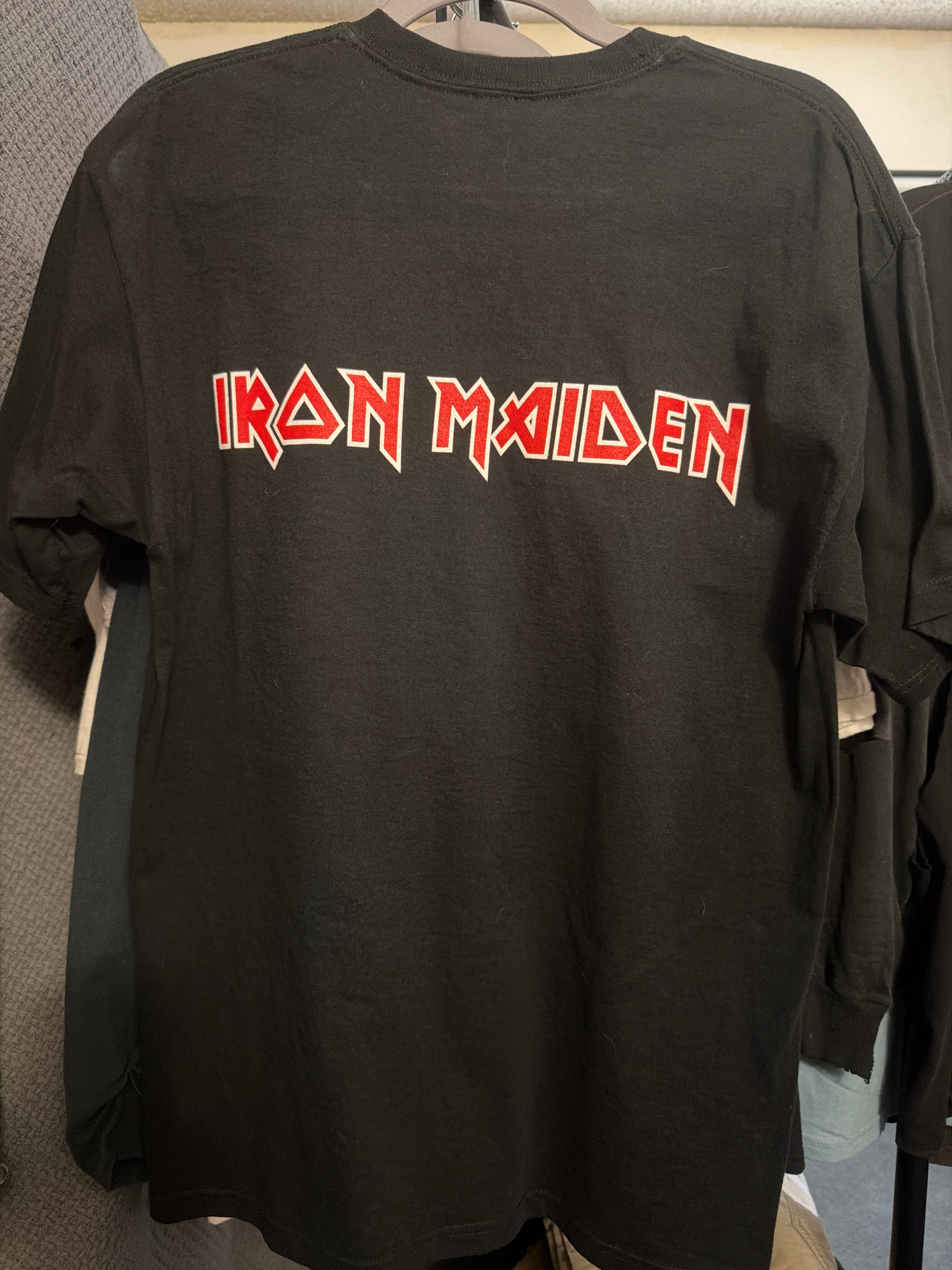 2005 Iron Maiden No Prayer For The Dying Double Sided Hanes M T Shirt