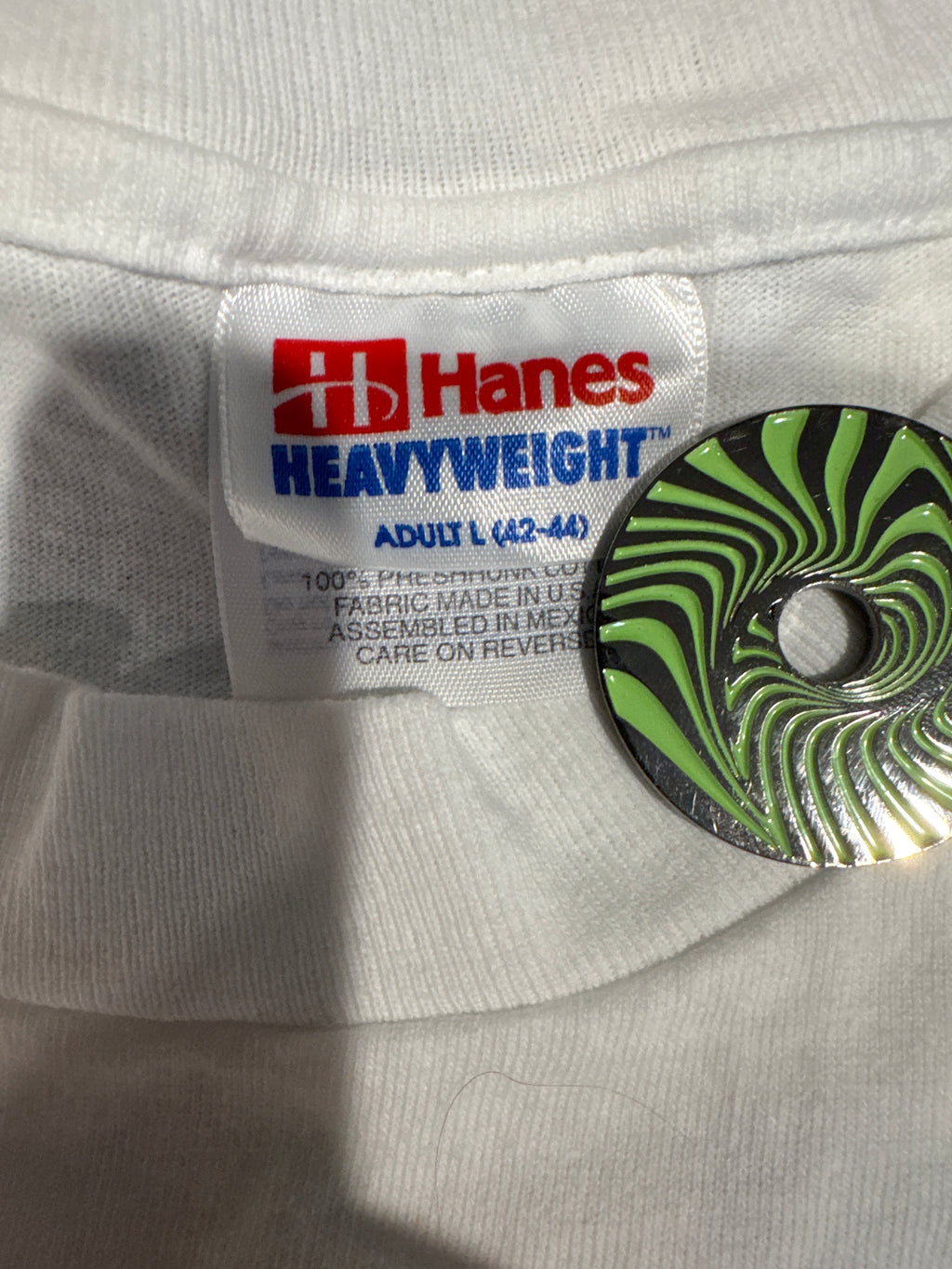 90s The Verve Pipe Freshman Circles Hanes White T-Shirt Large