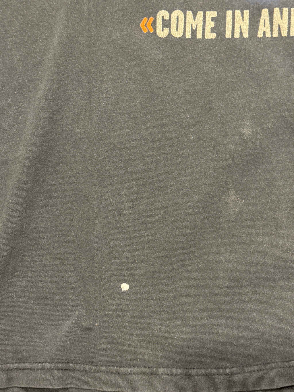 1997 Rollins Band Come In And Burn Henry Nice Man Black T-Shirt XL