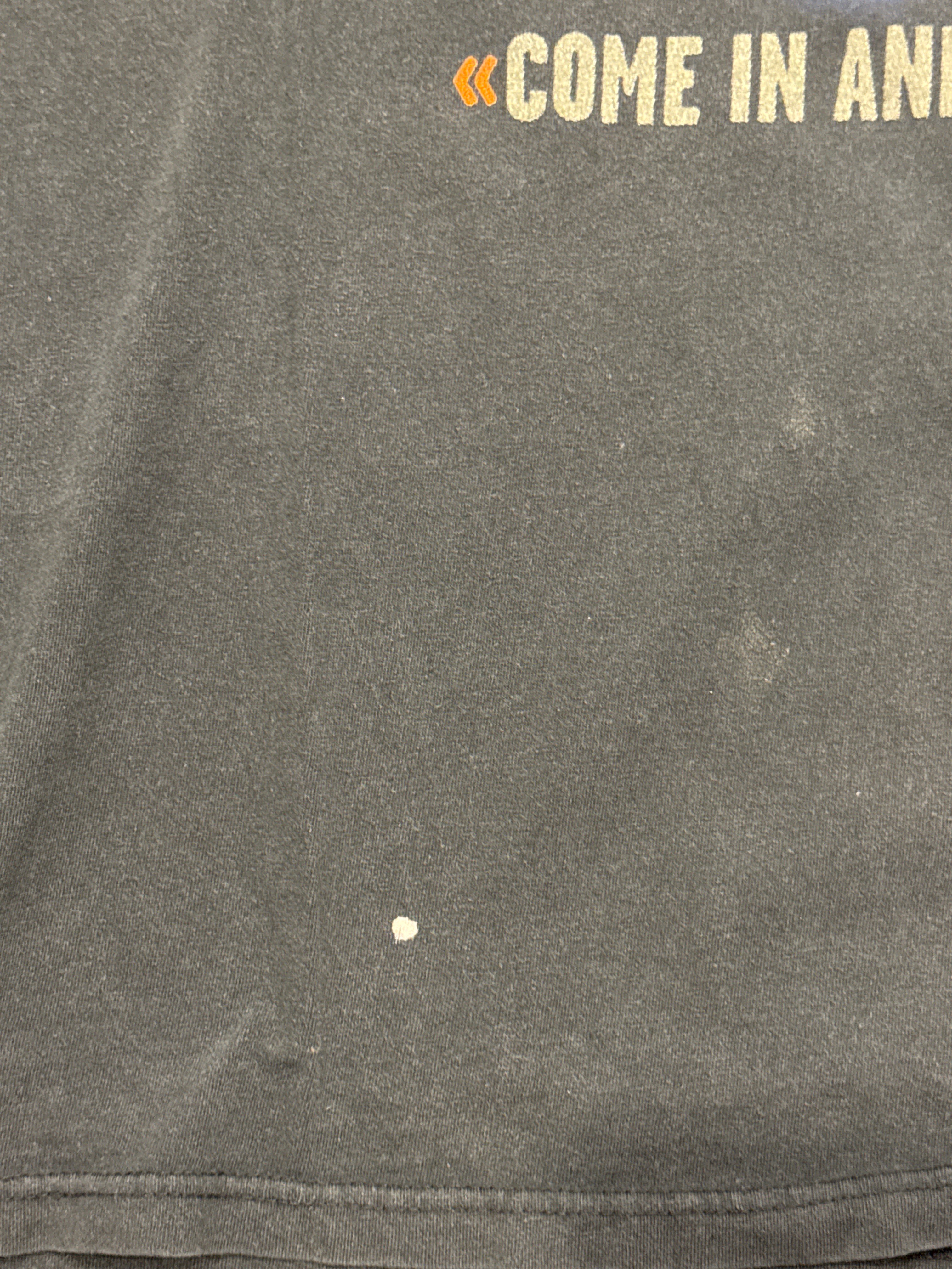 1997 Rollins Band Come In And Burn Henry Nice Man Black T-Shirt XL