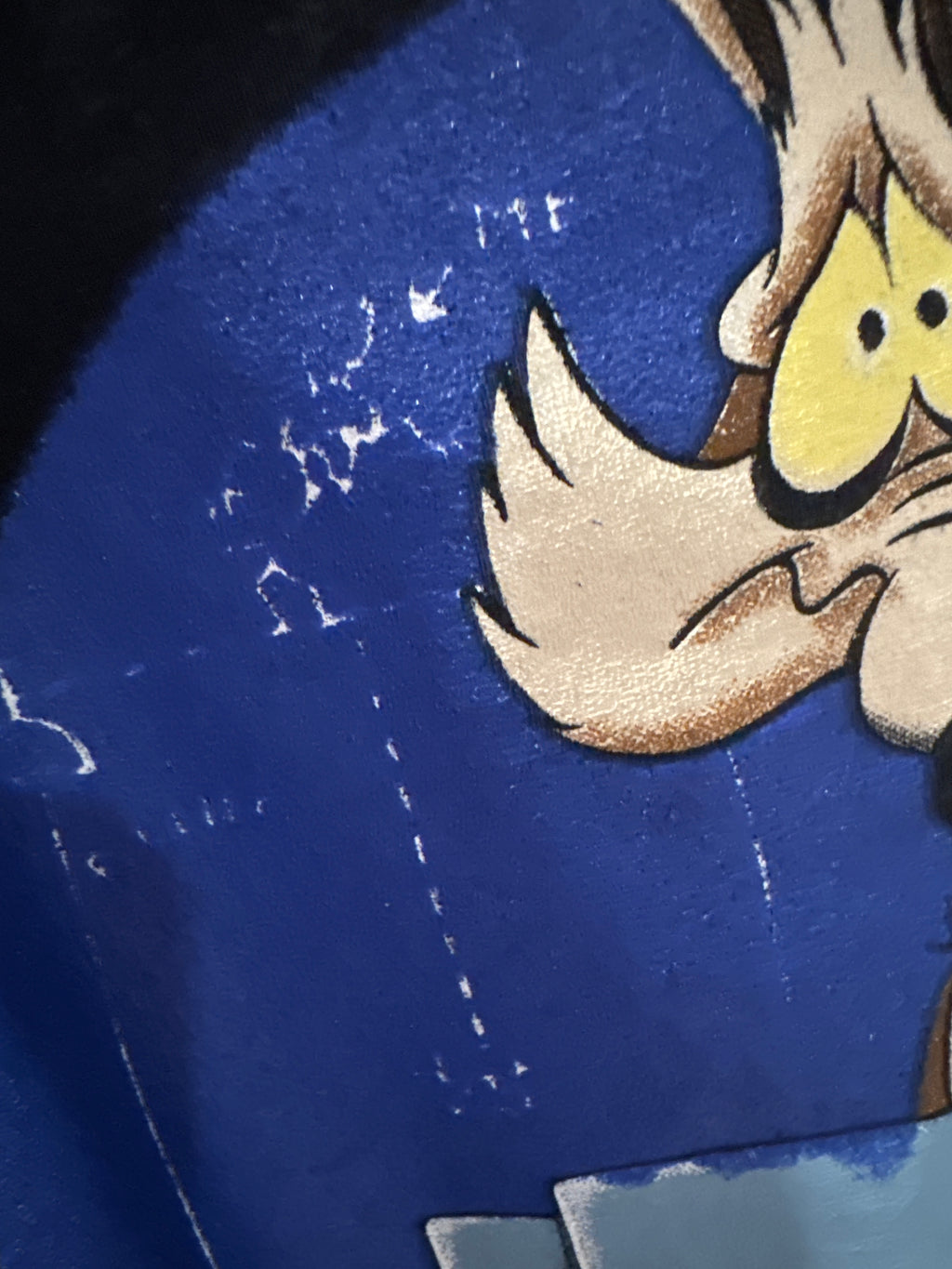 90s Wile E. Coyote Heavy Metal Single Stitch XL Black Tag