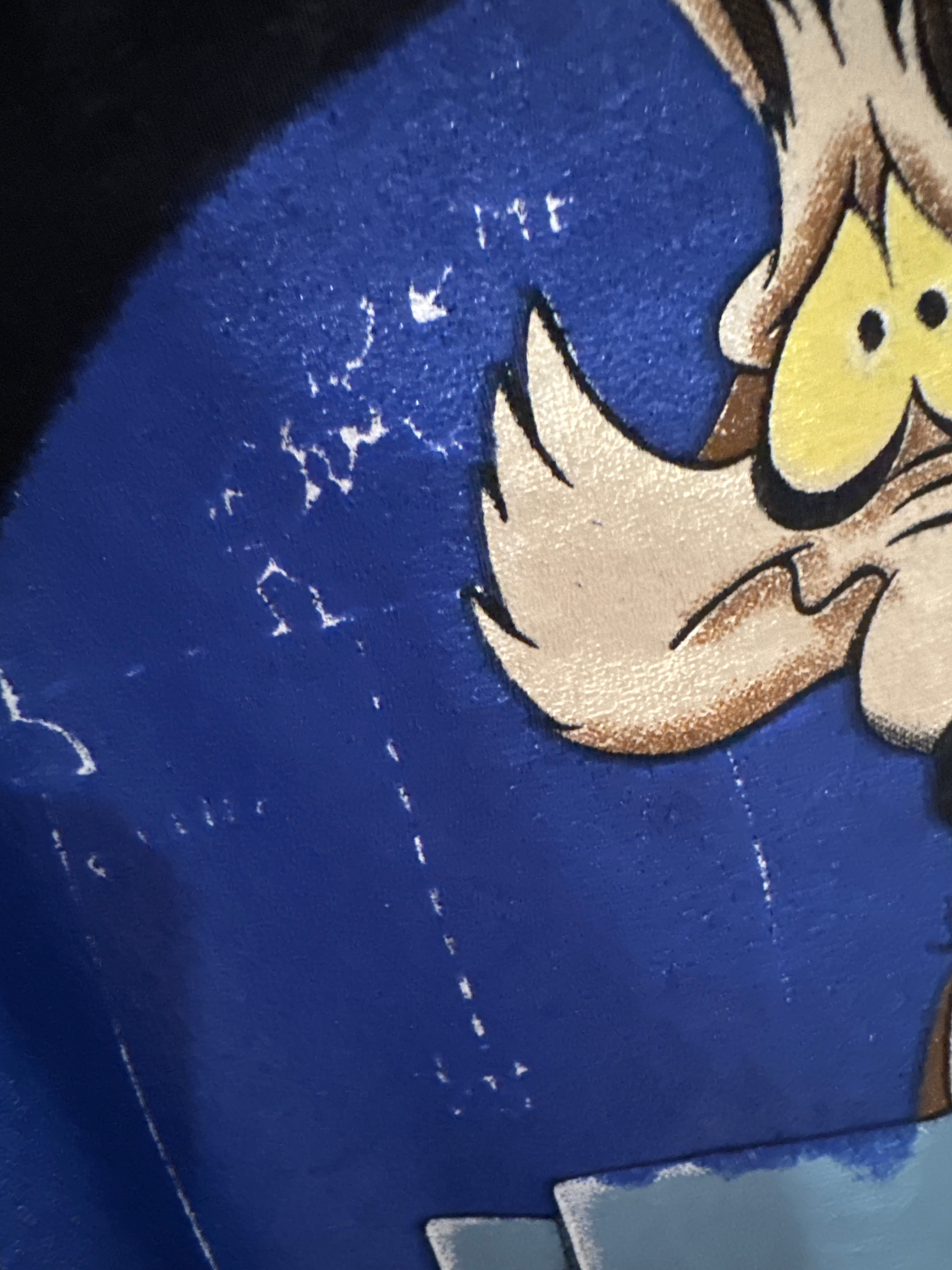 90s Wile E. Coyote Heavy Metal Single Stitch XL Black Tag