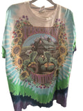90s Grateful Dead Terrapin Station Liquid Blue XL Tie Dye