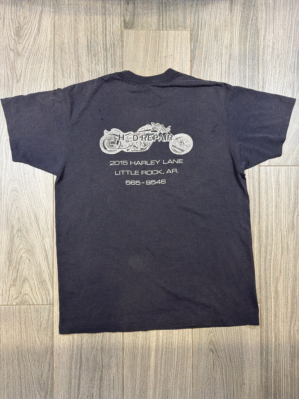 Harley Davidson 'A Way of Life' 3D Emblem 1991 T-Shirt XL