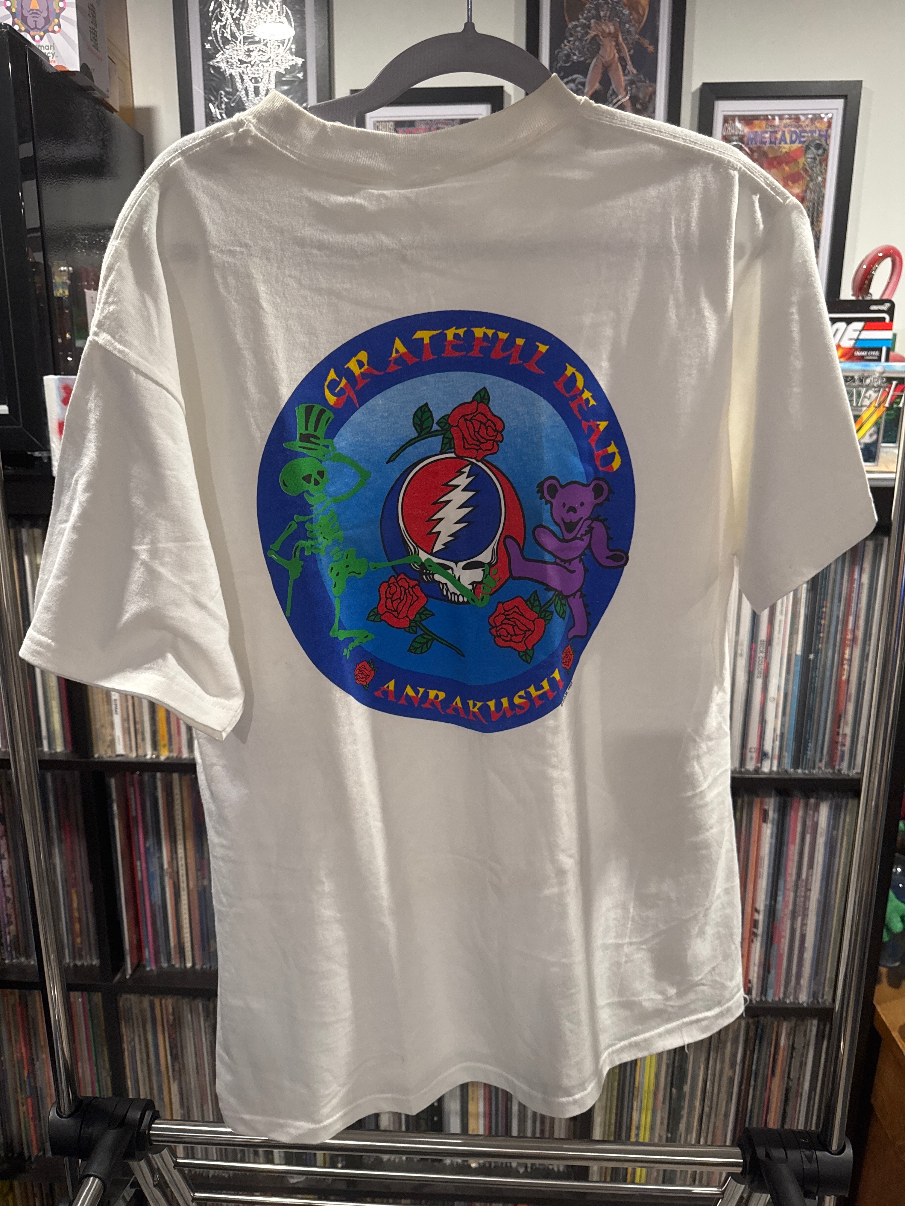 1997 Grateful Dead Anrakushi Dead Stock L White