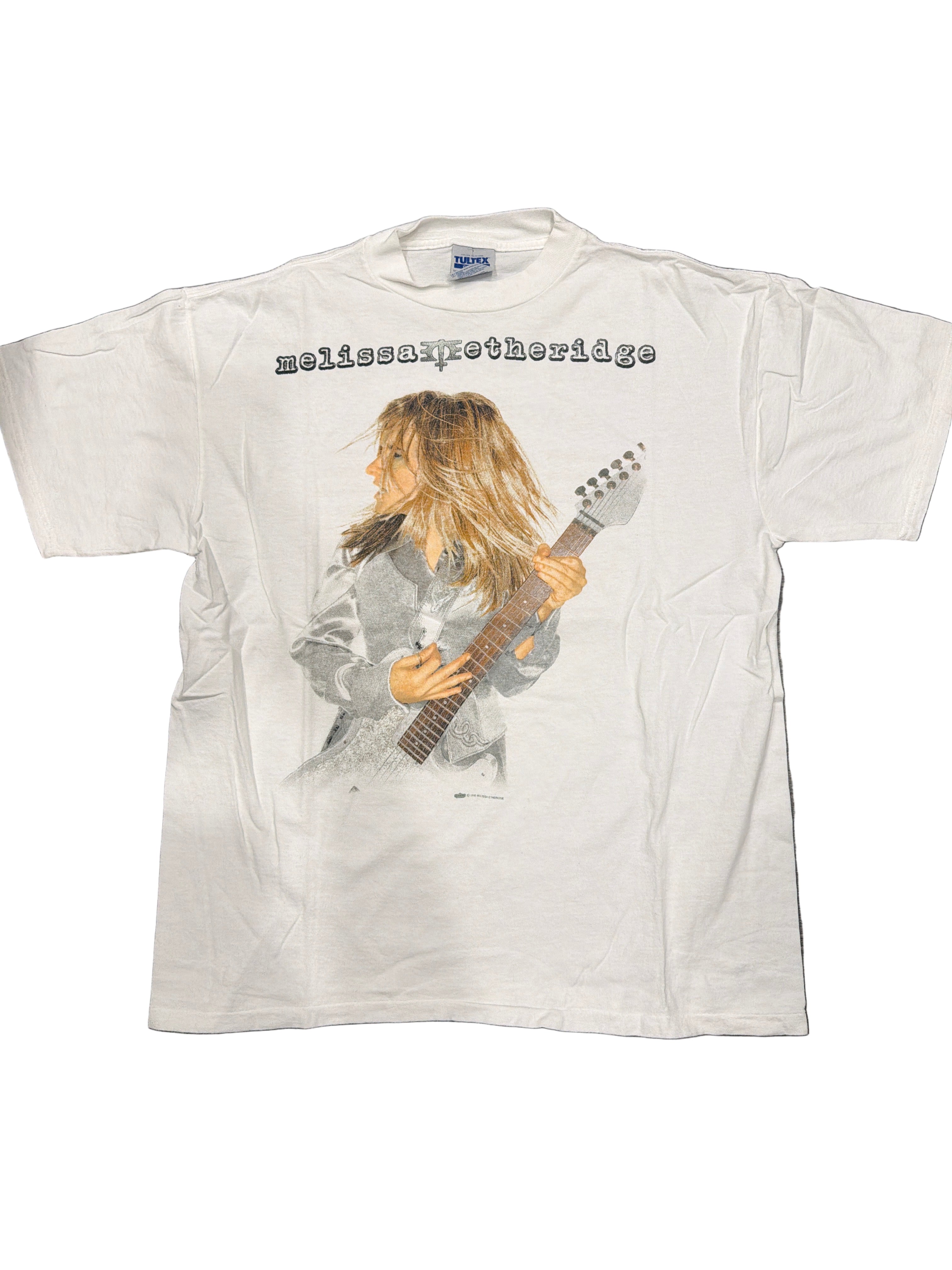 1996 Melissa Etheridge Your Little Secret Tour White T-Shirt Large