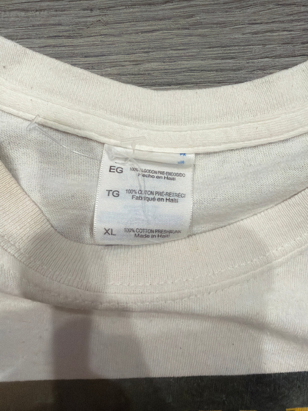 00s Nirvana Live at Reading Kurt Cobain Grohl White T-Shirt XL