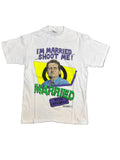 Just Shoot Me Married With Children Vintage 1987 White T-Shirt Medium