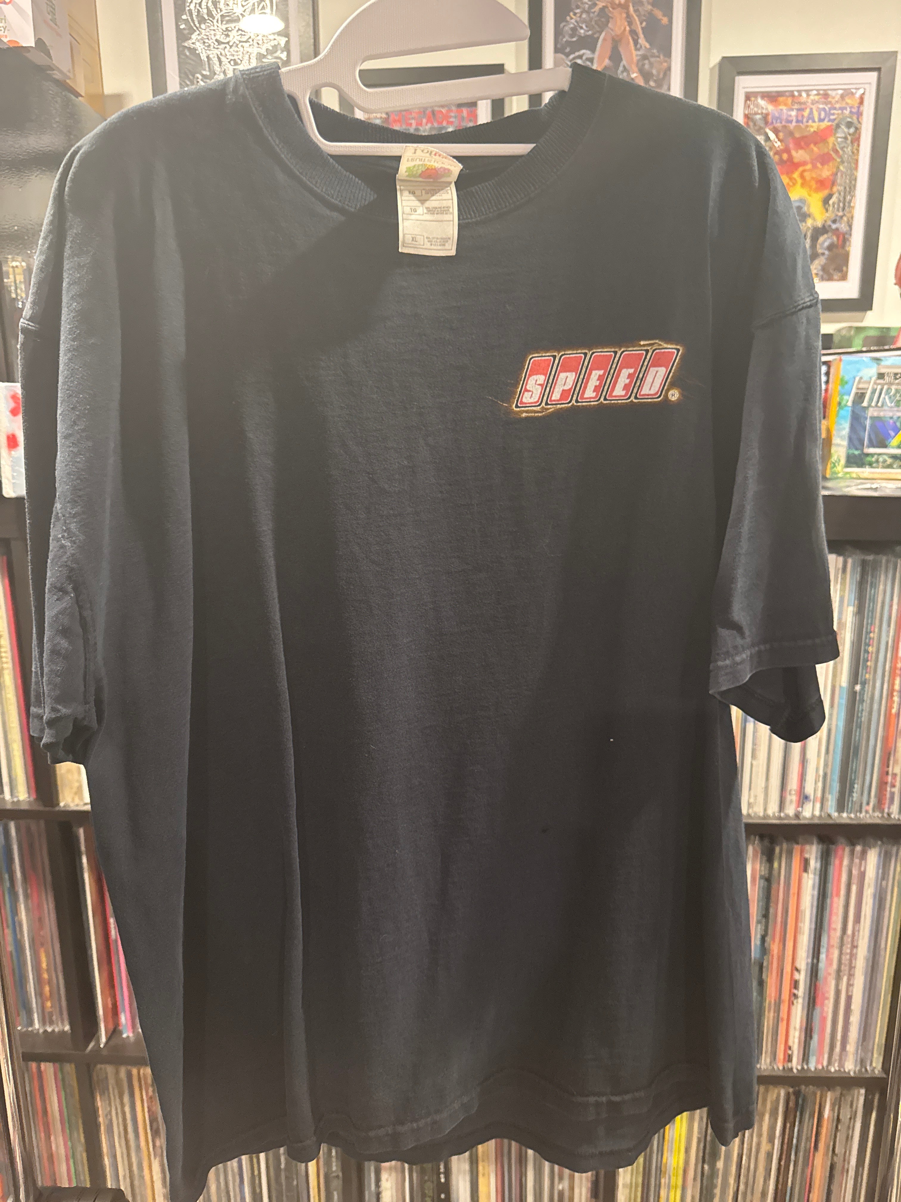 Speed Movie Promo Keanu Reeves XL XL Black T Shirt