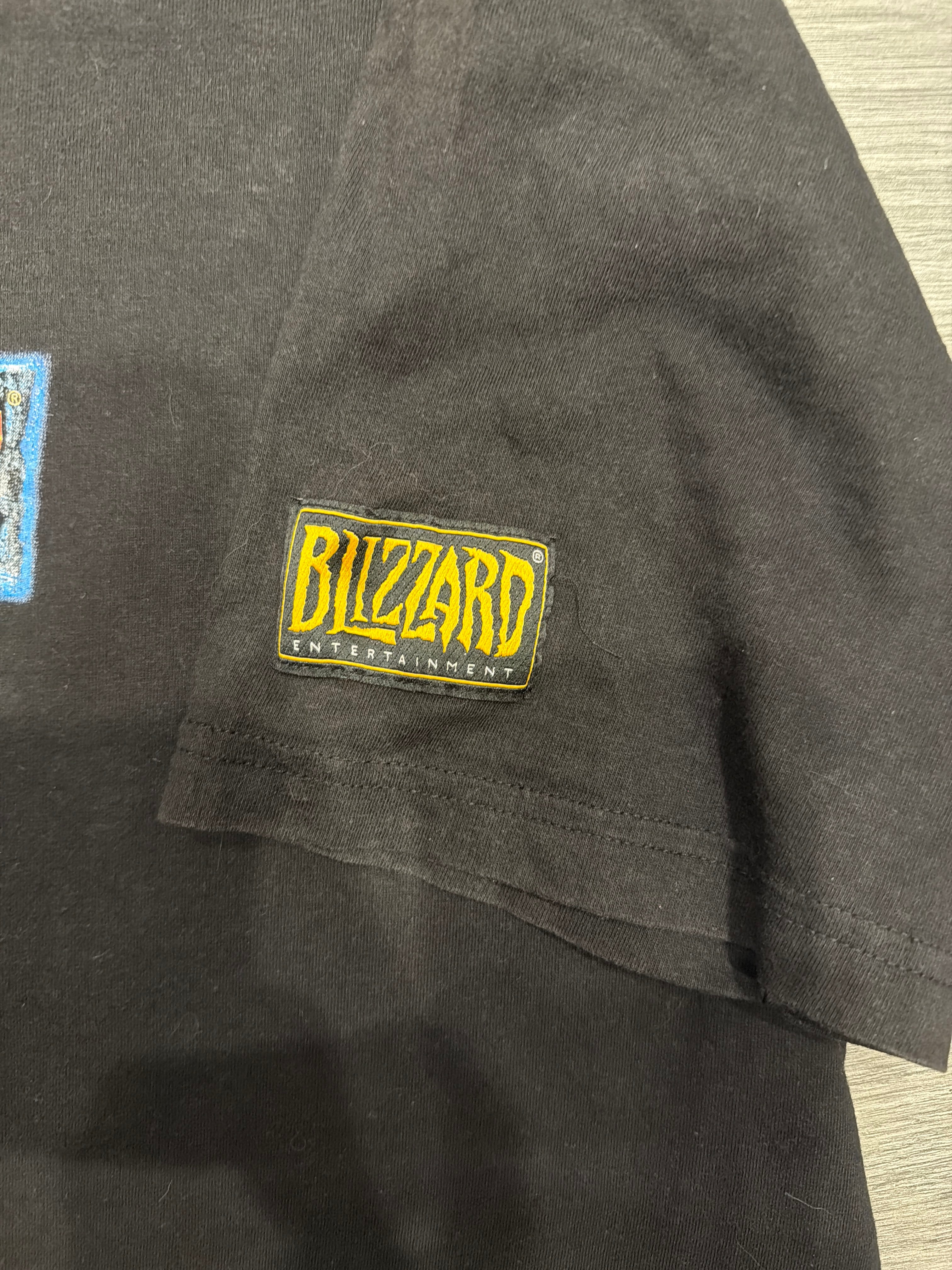 2002 Warcraft III Frozen Throne Expansion Set T-Shirt Large