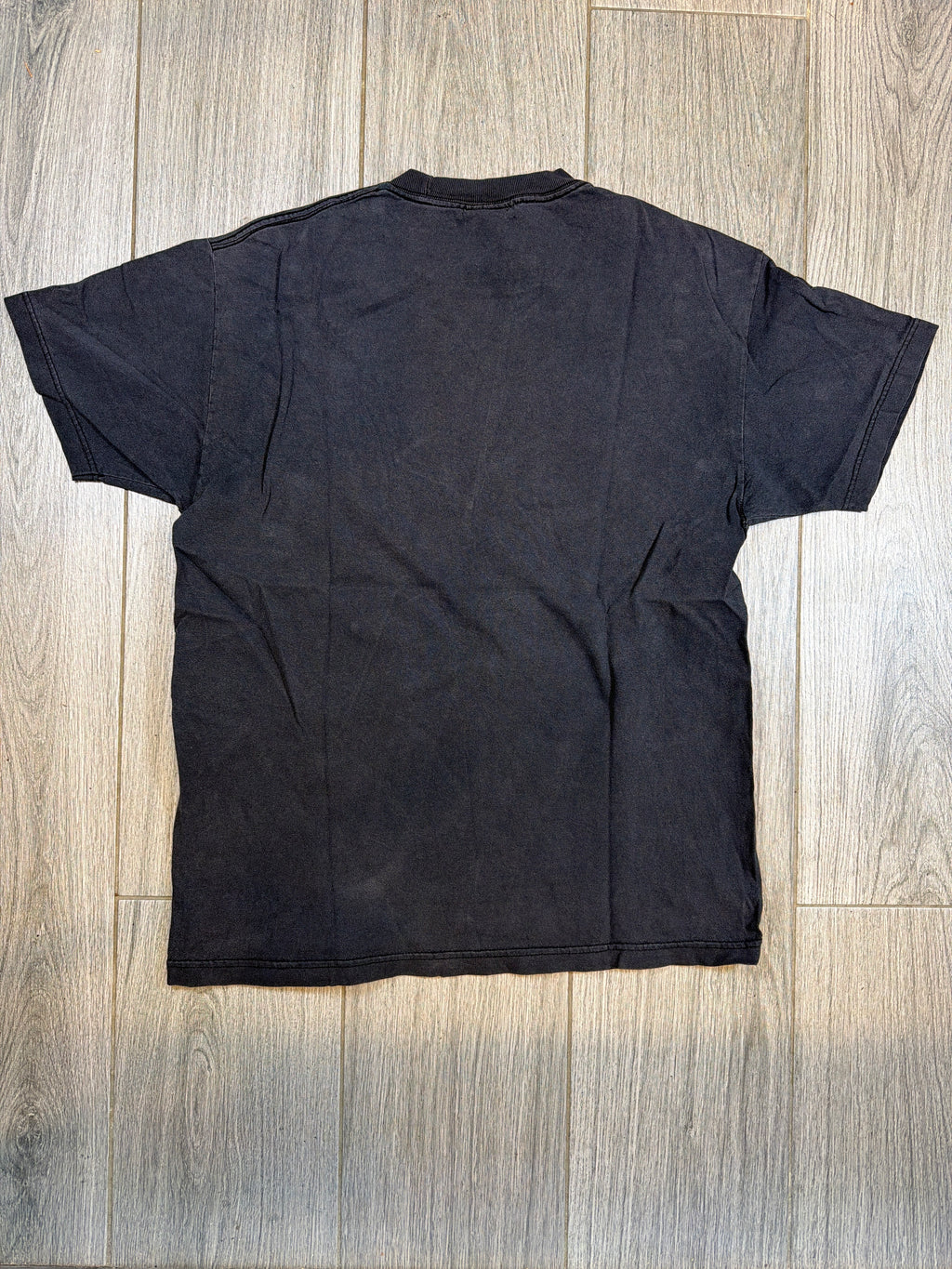Zero or Die Skateboarding Faded Black T-Shirt Large