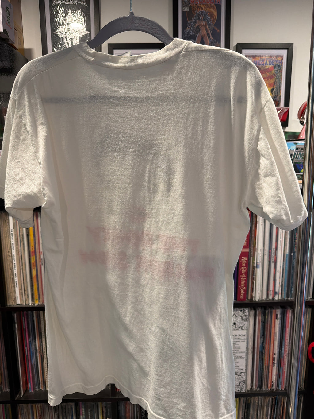 80s Rocky Horror Picture Show White Thin Vintage M/L T Shirt