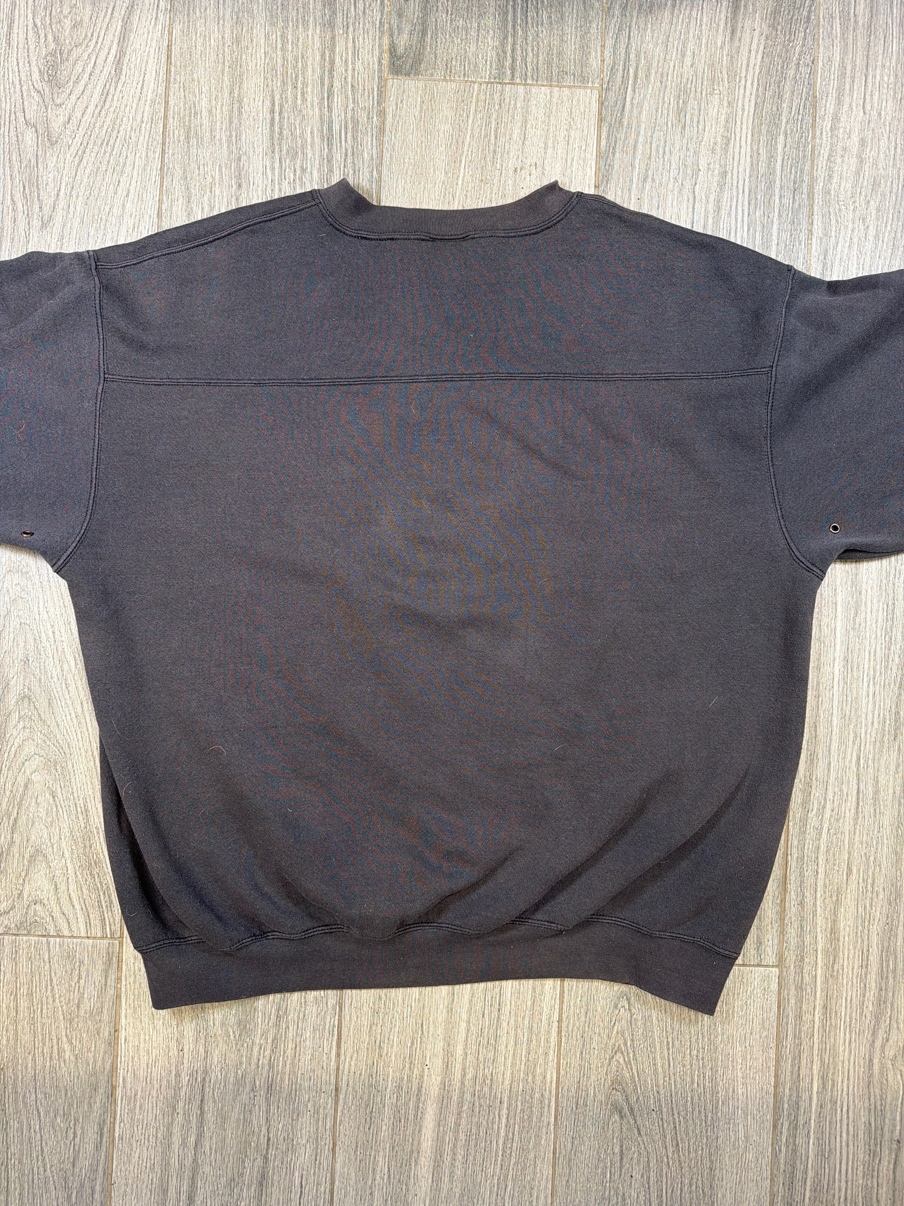 New York Rangers NHL 90s Black Crewneck Sweater XL