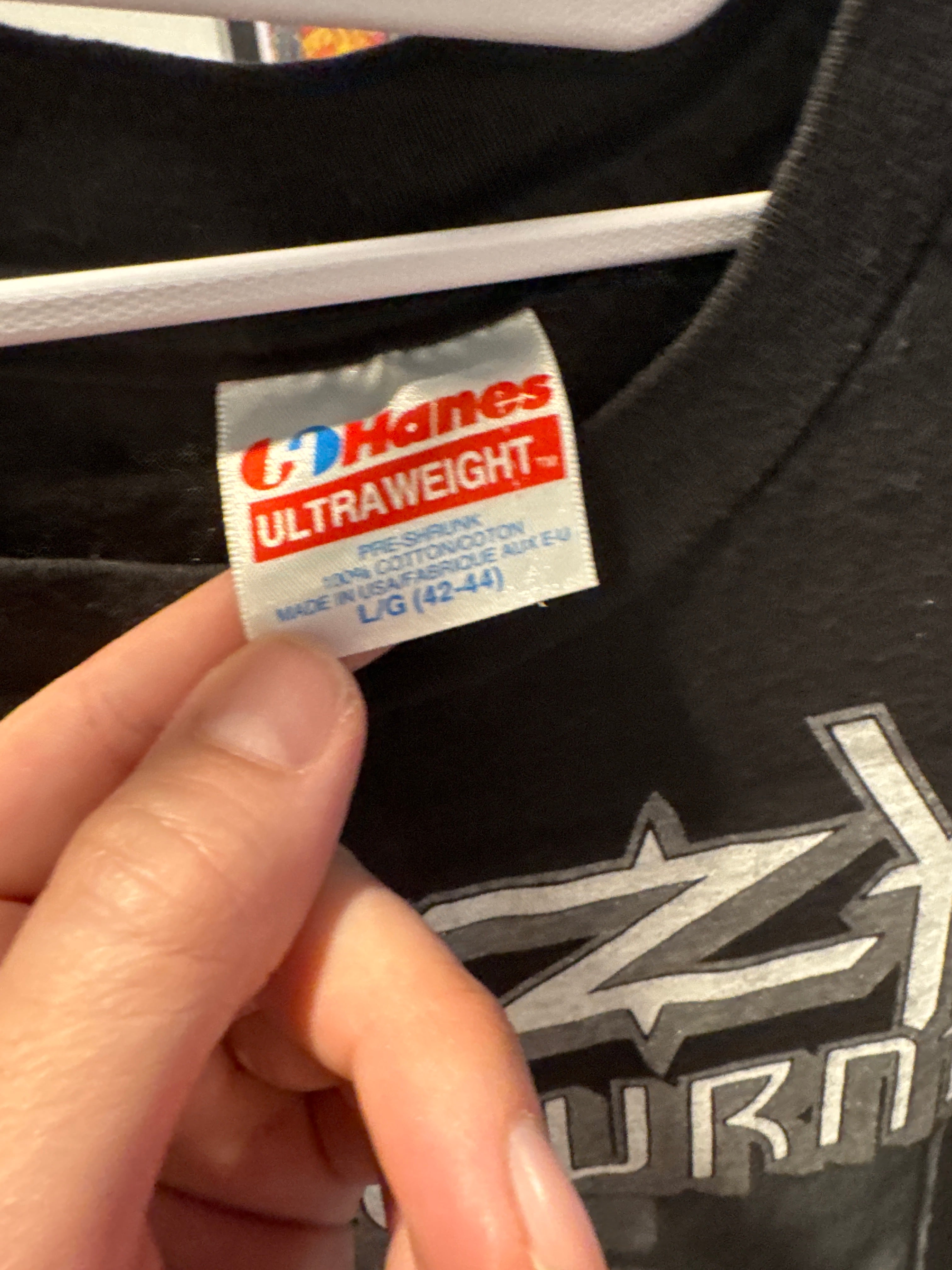 1992 Ozzy Osbourne Dove T-Shirt Black Large Metallic Single Stitch Costa Mesa