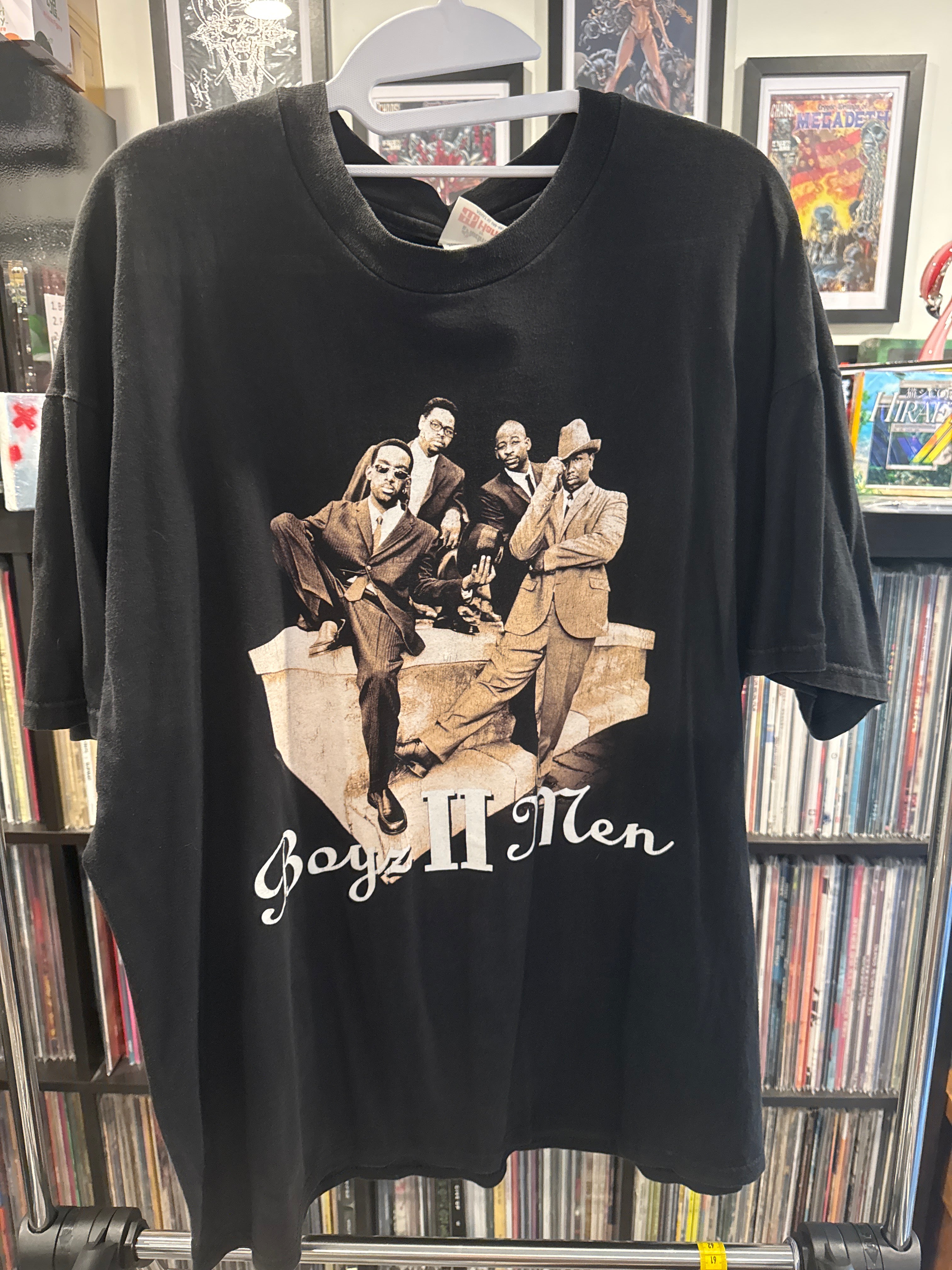 1997 Boyz II Men Evolution Stedman Black XL T Shirt