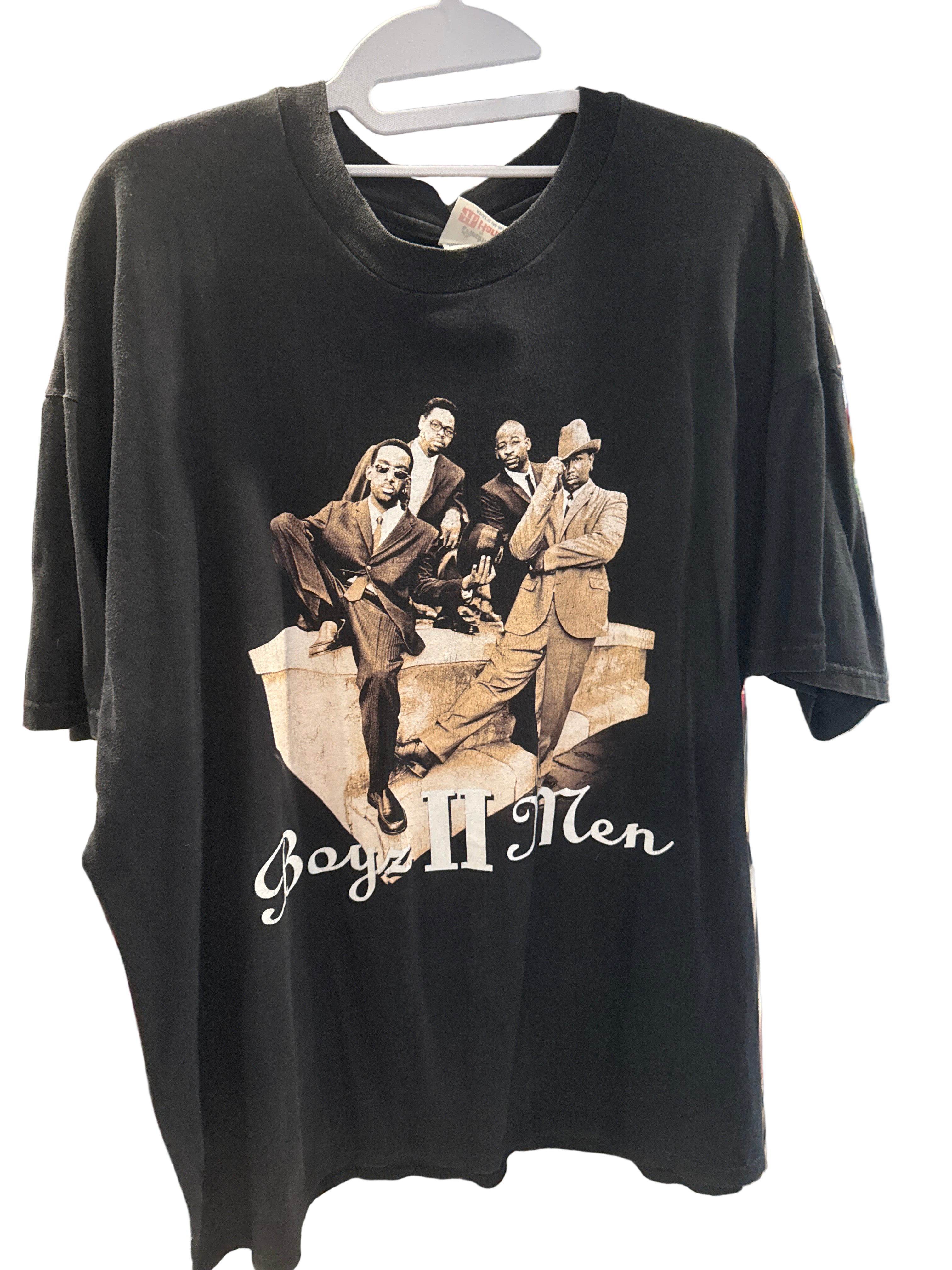 1997 Boyz II Men Evolution Stedman Black XL T-Shirt