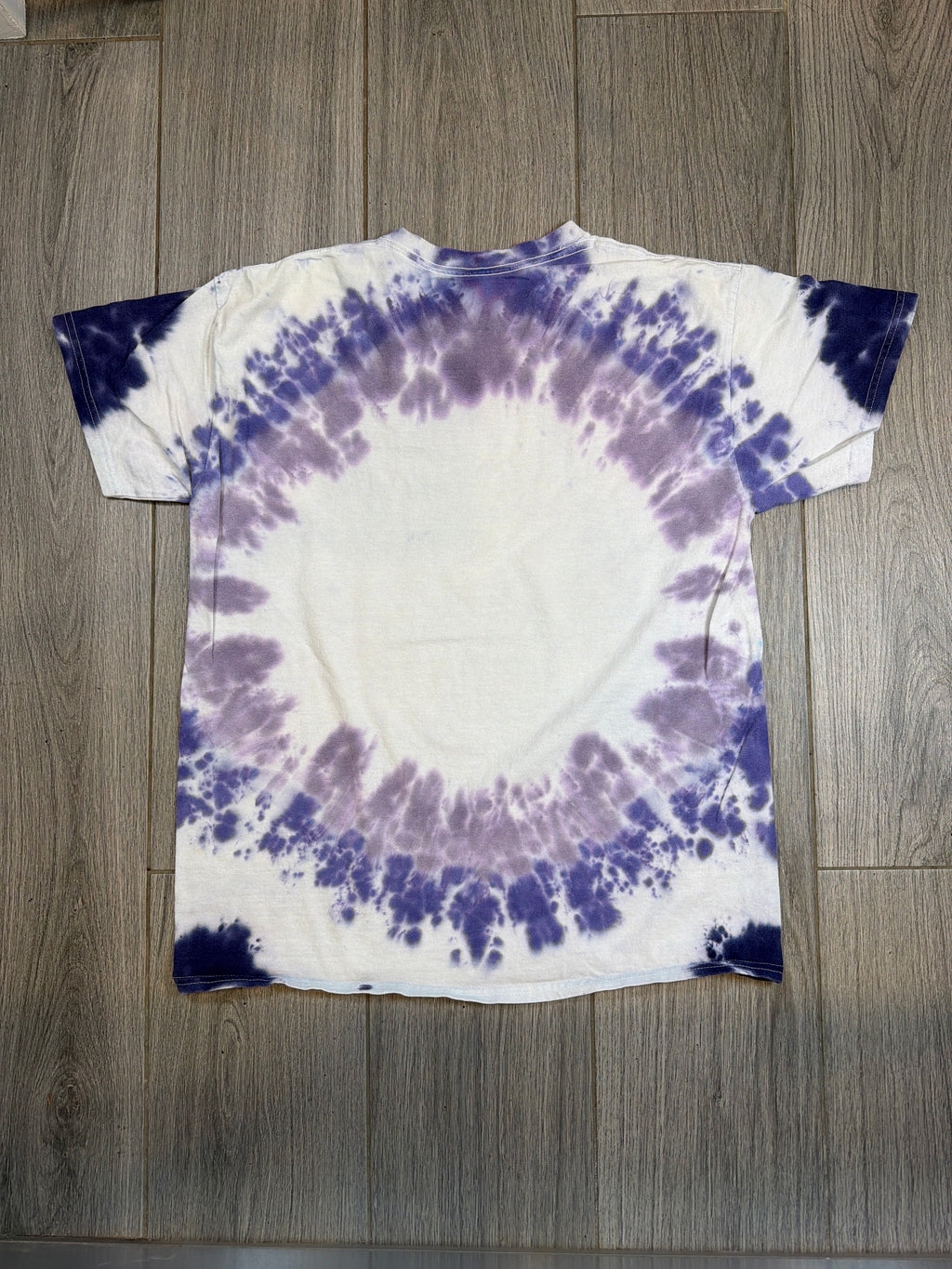 Grateful Dead Ripple Junction Purple Tie Dye Bear T-Shirt Large