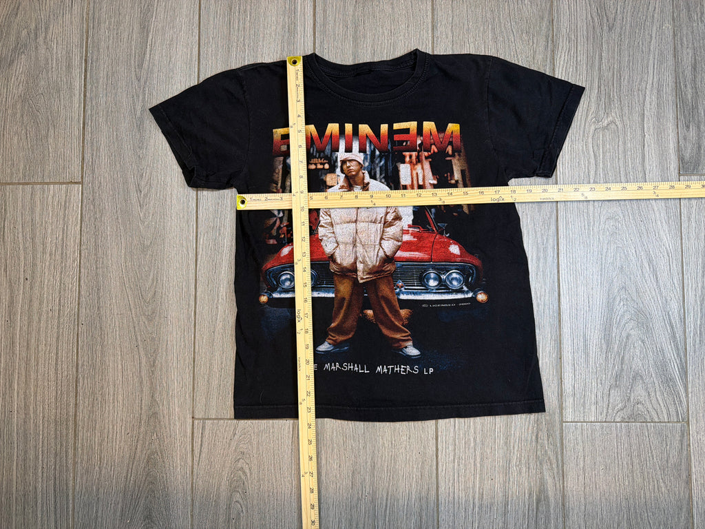 2000 Eminem Marshall Mathers LP Vintage Double Sided T-Shirt Medium