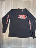 90s 311 Three Eleven Long Sleeve Print Black Allsport T-Shirt XL