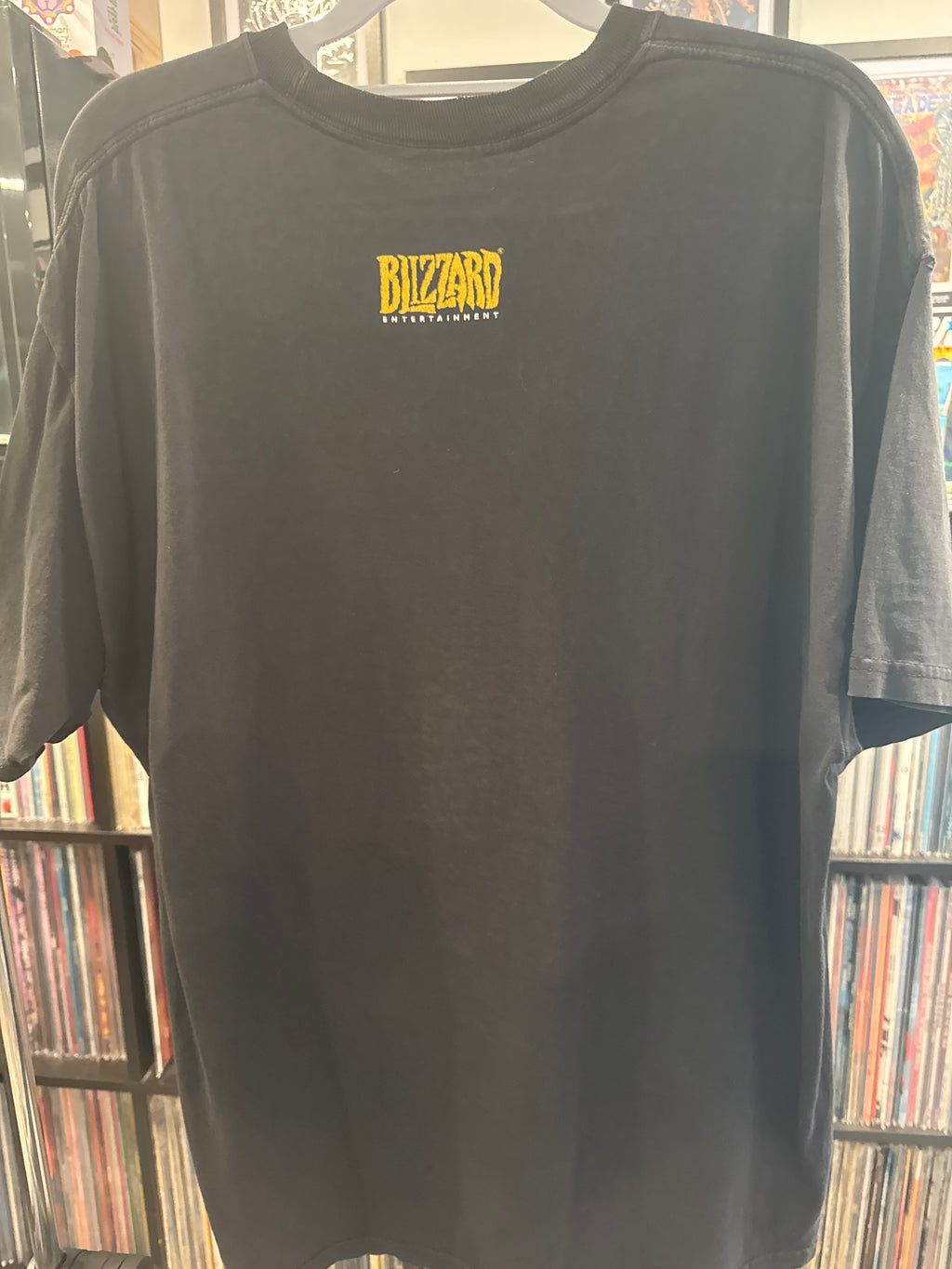 World of Warcraft XL verblasstes Etikett Blizzard WOW Videospiel-Shirt