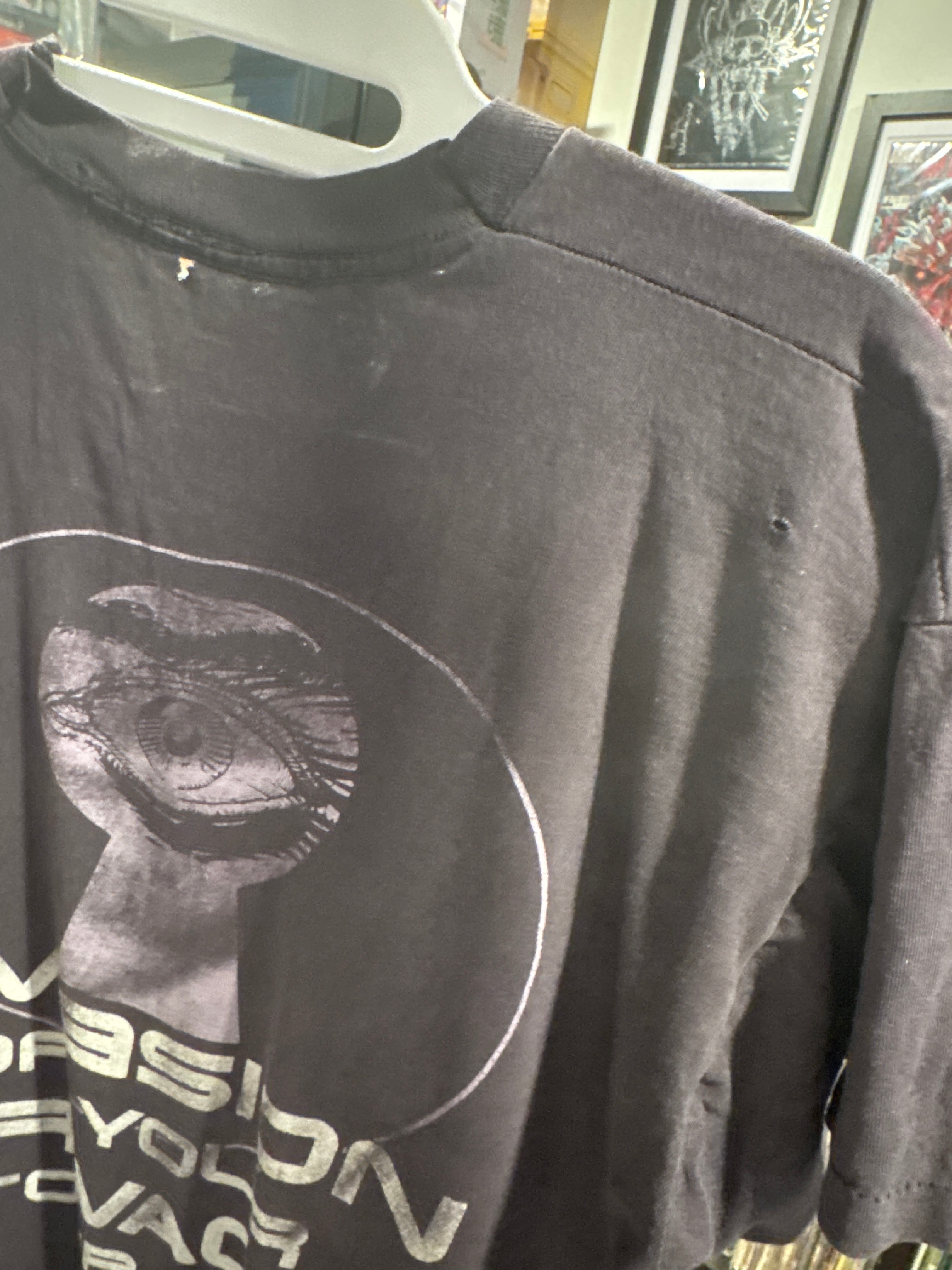 1985 Ratt Invasion of Your Privacy Tour Shirt Black Large