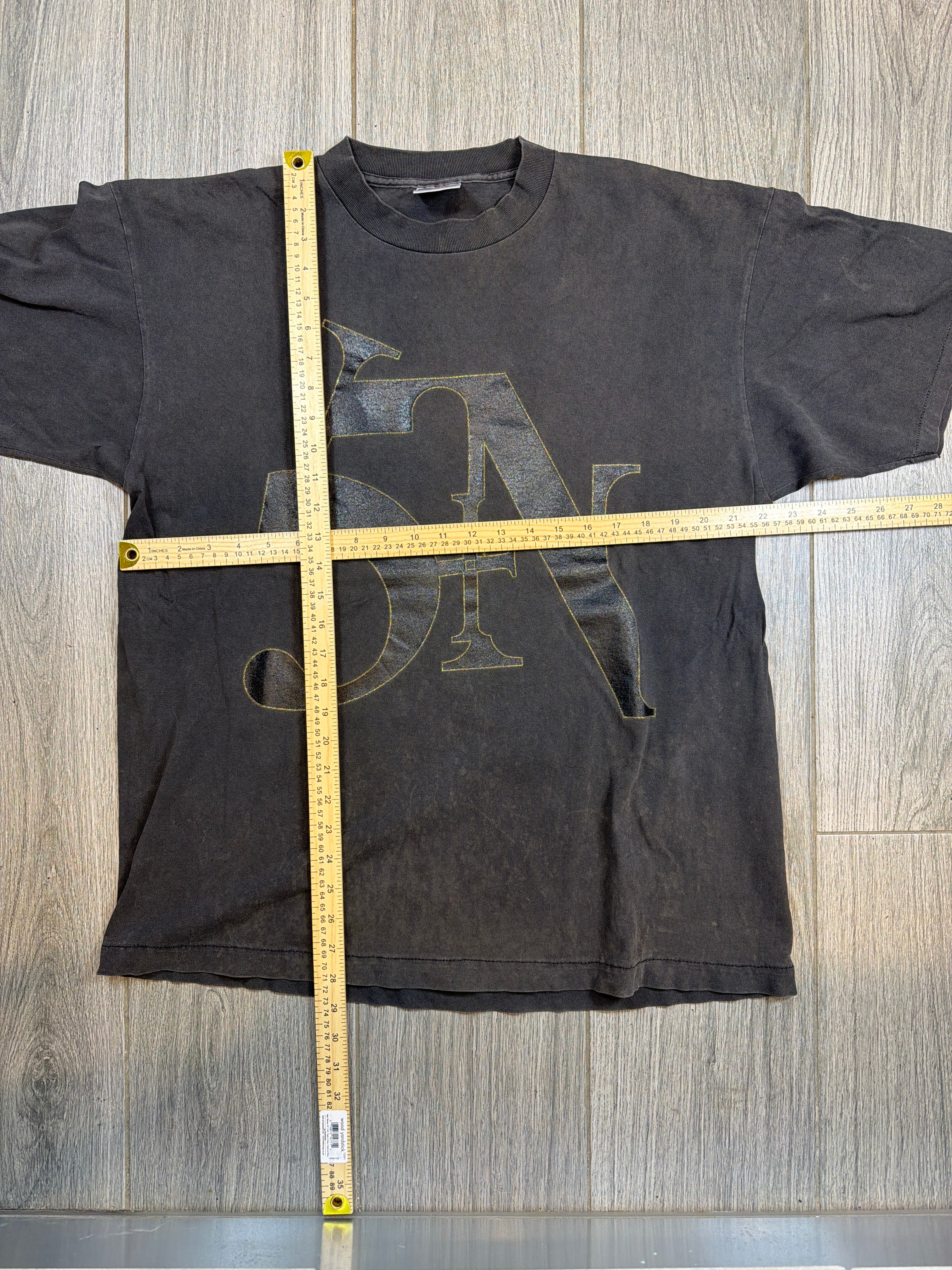 Nine Inch Nails Trent Reznor NIN Sin 1991 Oneita Black T-Shirt XL