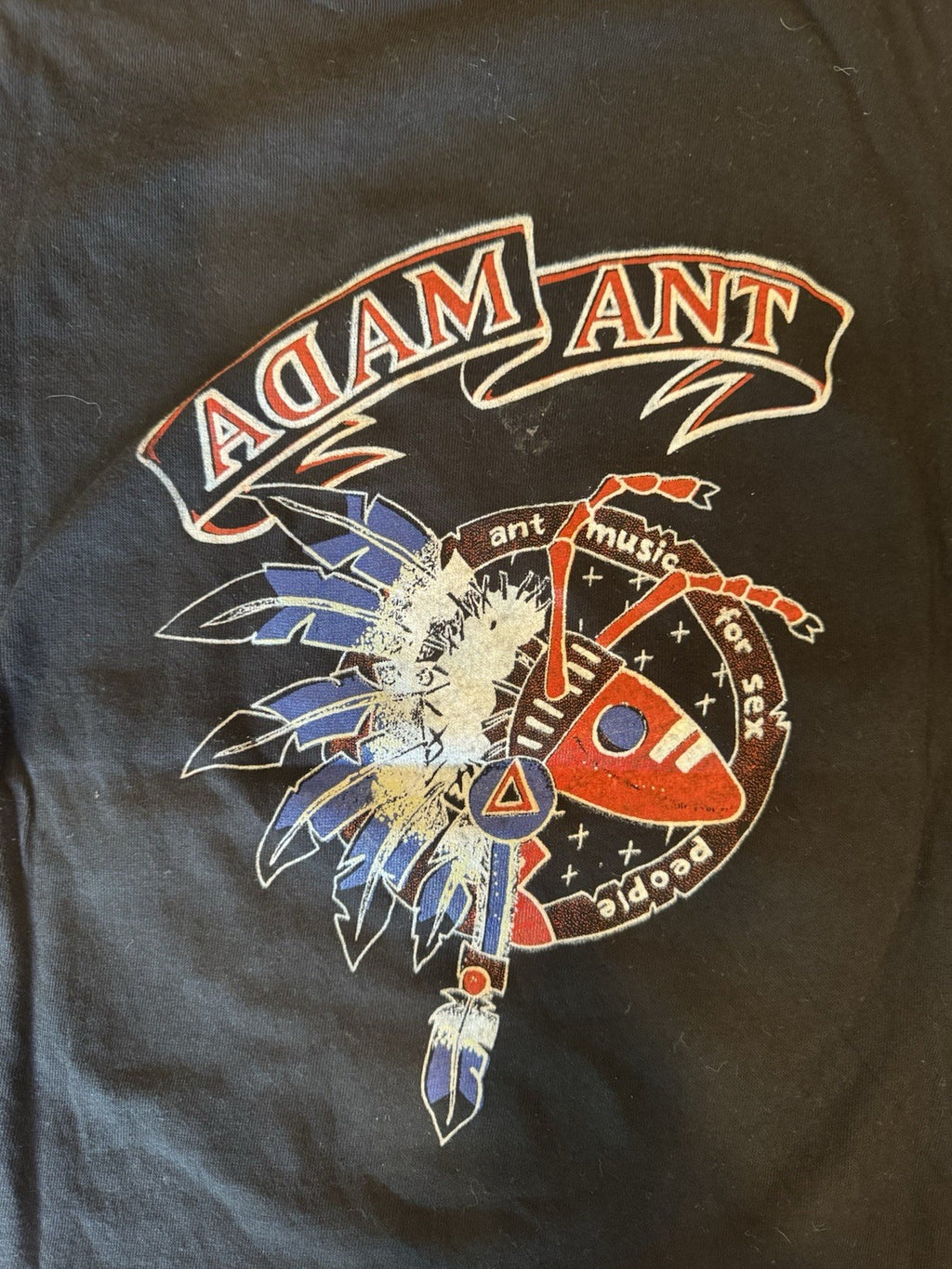 Adam Ant vintage T Shirt Strip