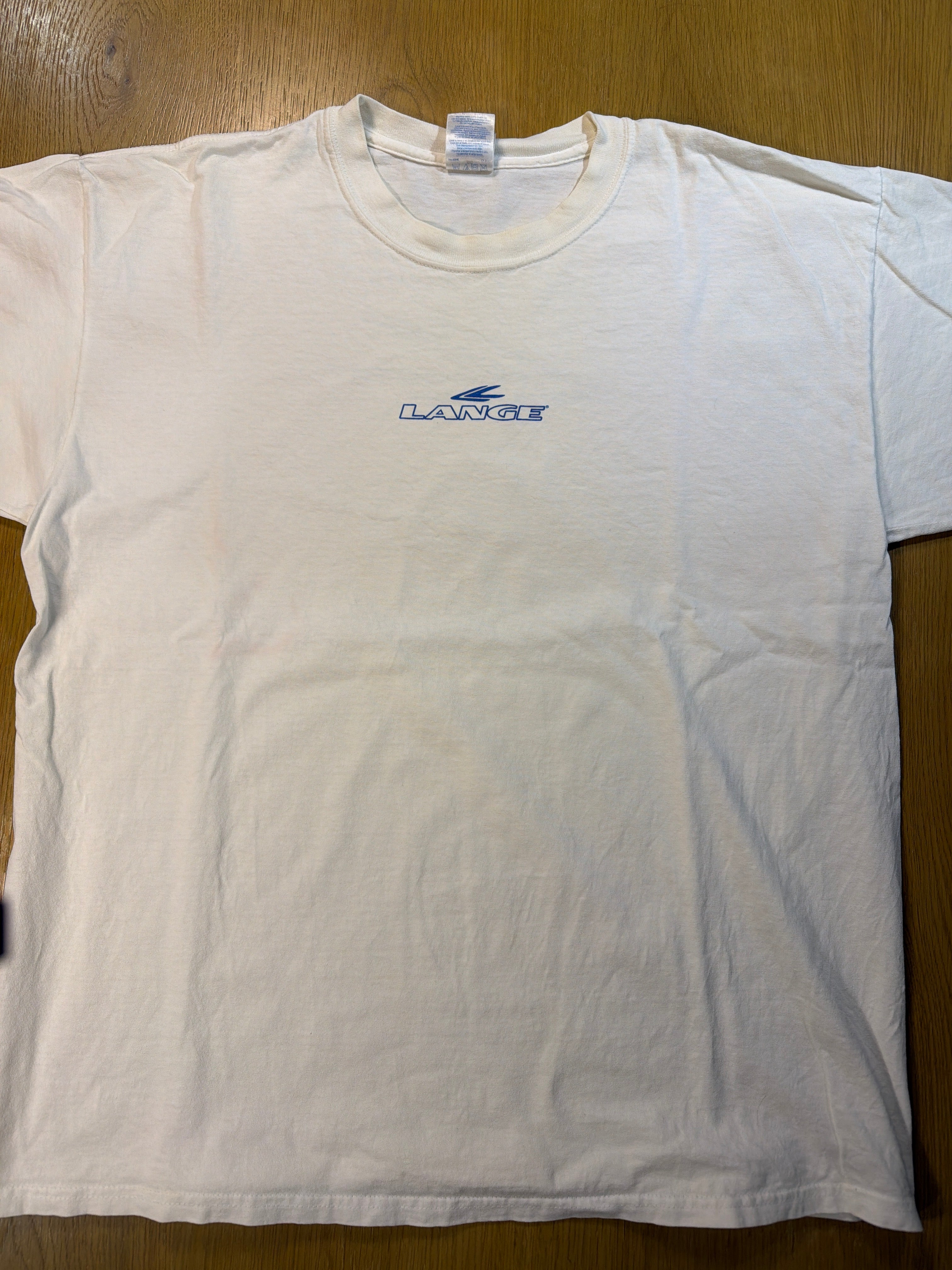 Lange Ski Boots Promo White T-Shirt XL