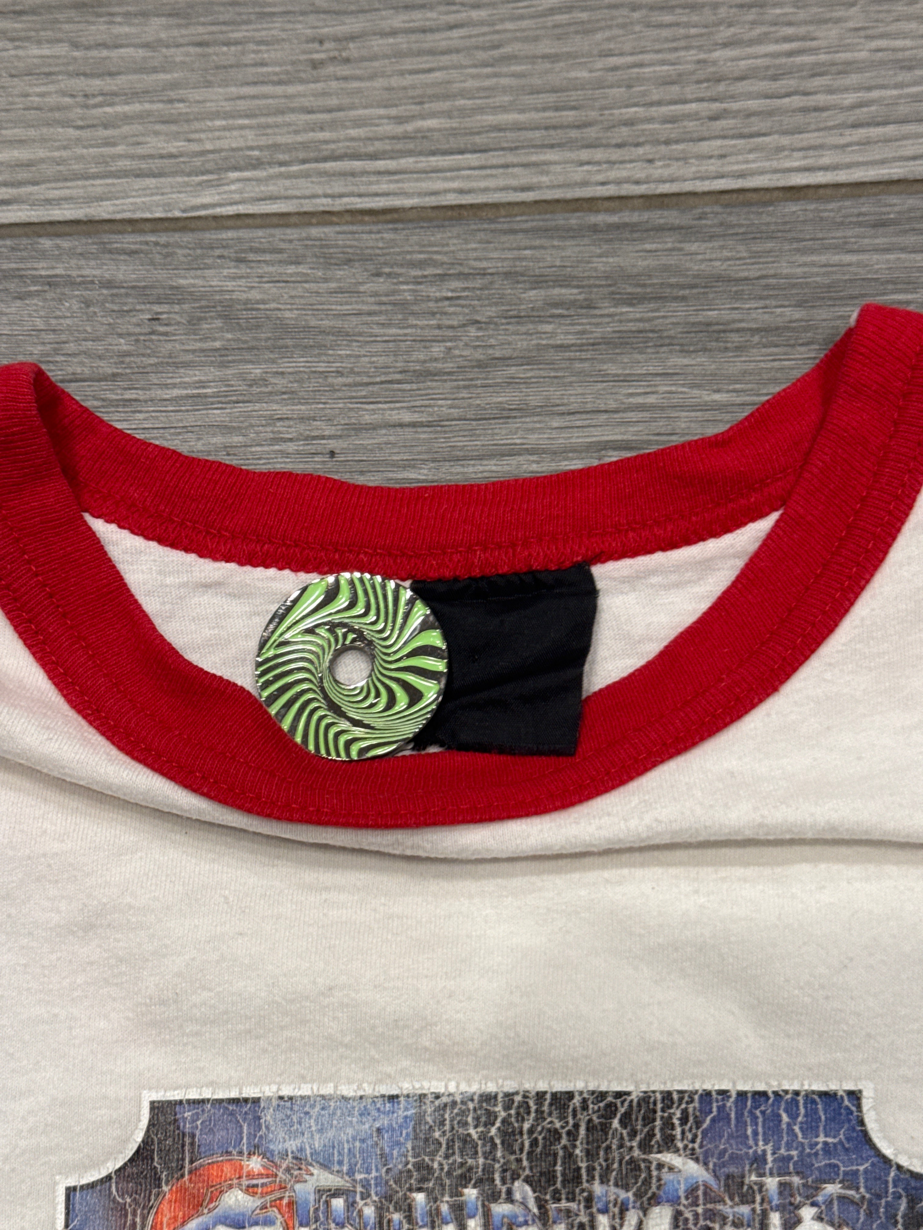 90s Thundercats Cartoon Promo Red/White Ringer Changes Large