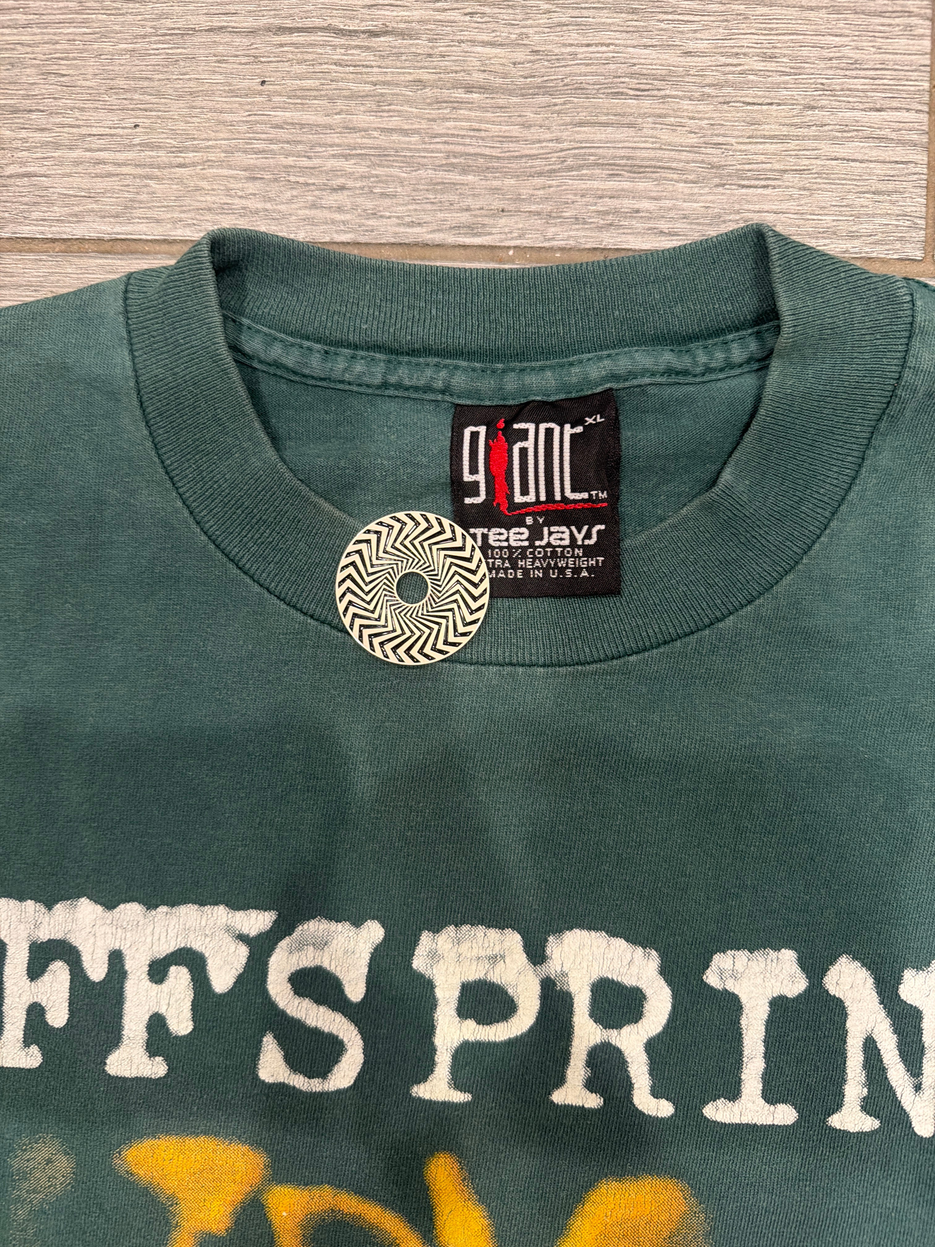 1996 The Offspring Smash Single Stitched Album Promo Band T-Shirt XL