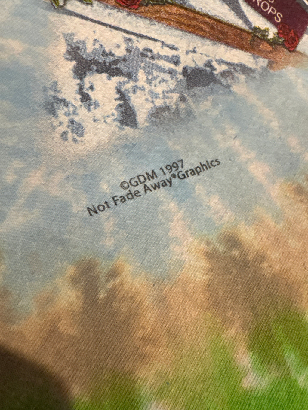 1997 Grateful Dead Mt Snow Vermont Ski Tie Dye T-Shirt XL