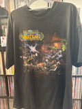 World of Warcraft XL verblasstes Etikett Blizzard WOW Videospiel-Shirt