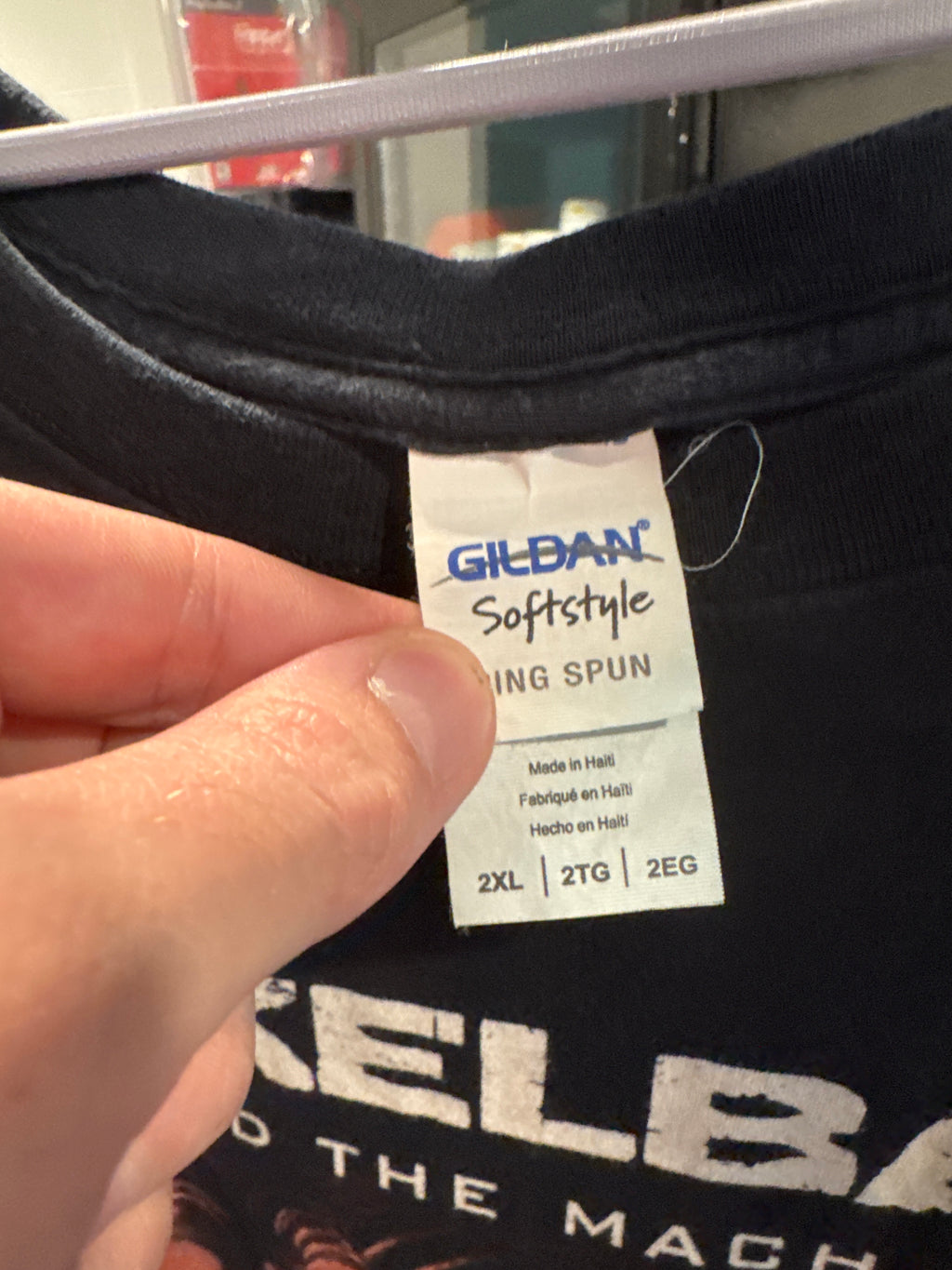 2017 Nickelback Feed the Machine Tour T Shirt Black 2xl Gildan