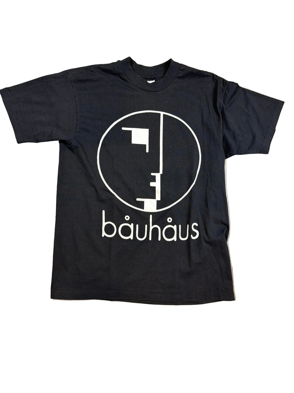90s Bauhaus Goth Rock Band Black/White T-Shirt Large